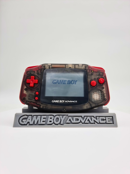 Nintendo Gameboy Advance Spielkonsole Schwarz Rot GBA
