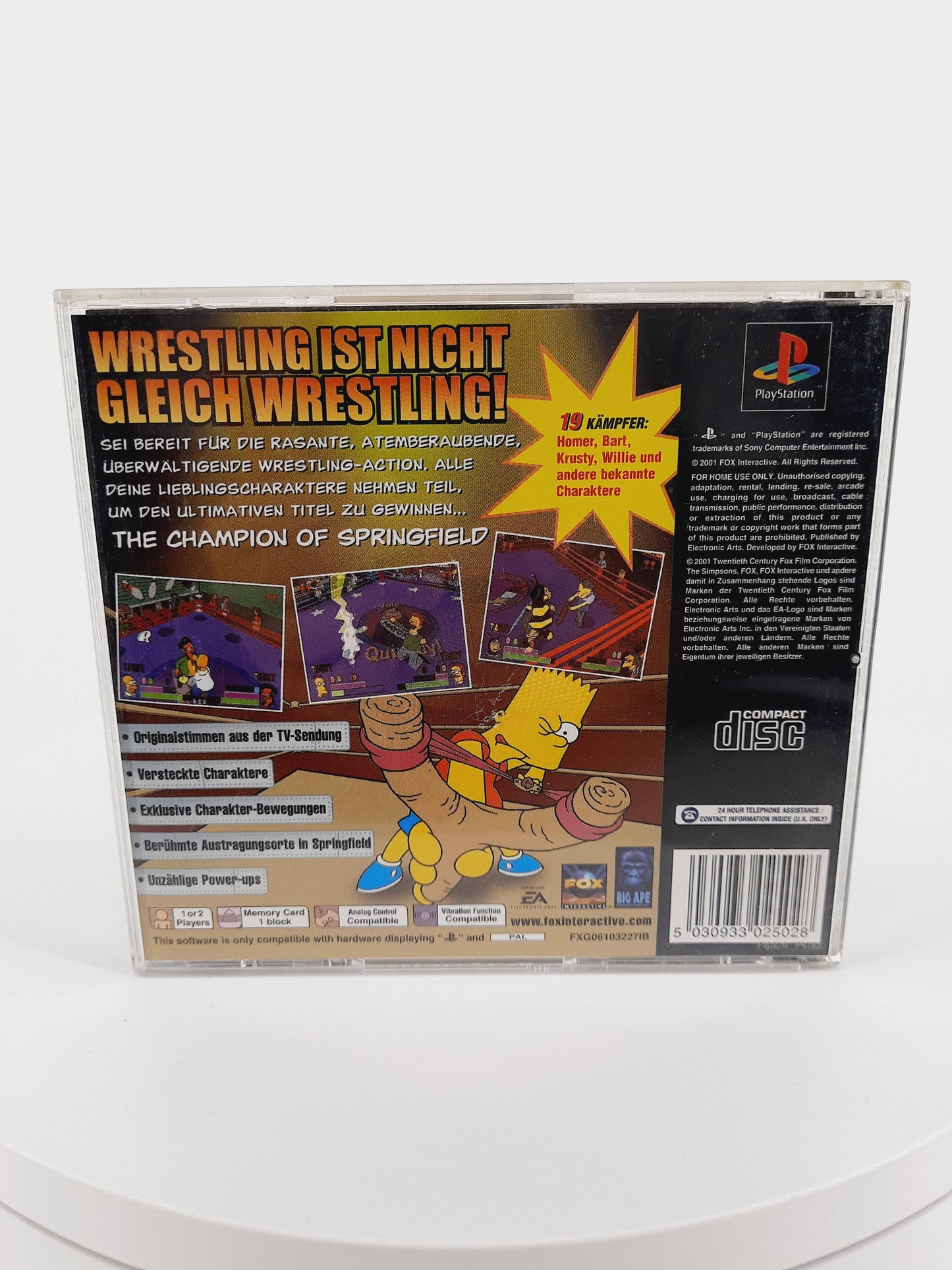 The Simpsons Wrestling - Tida Retro