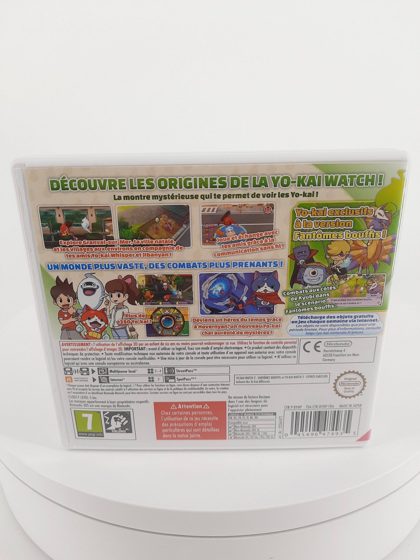 Yo-Kai Watch 2 - fantomes Bouffis - Tida Retro