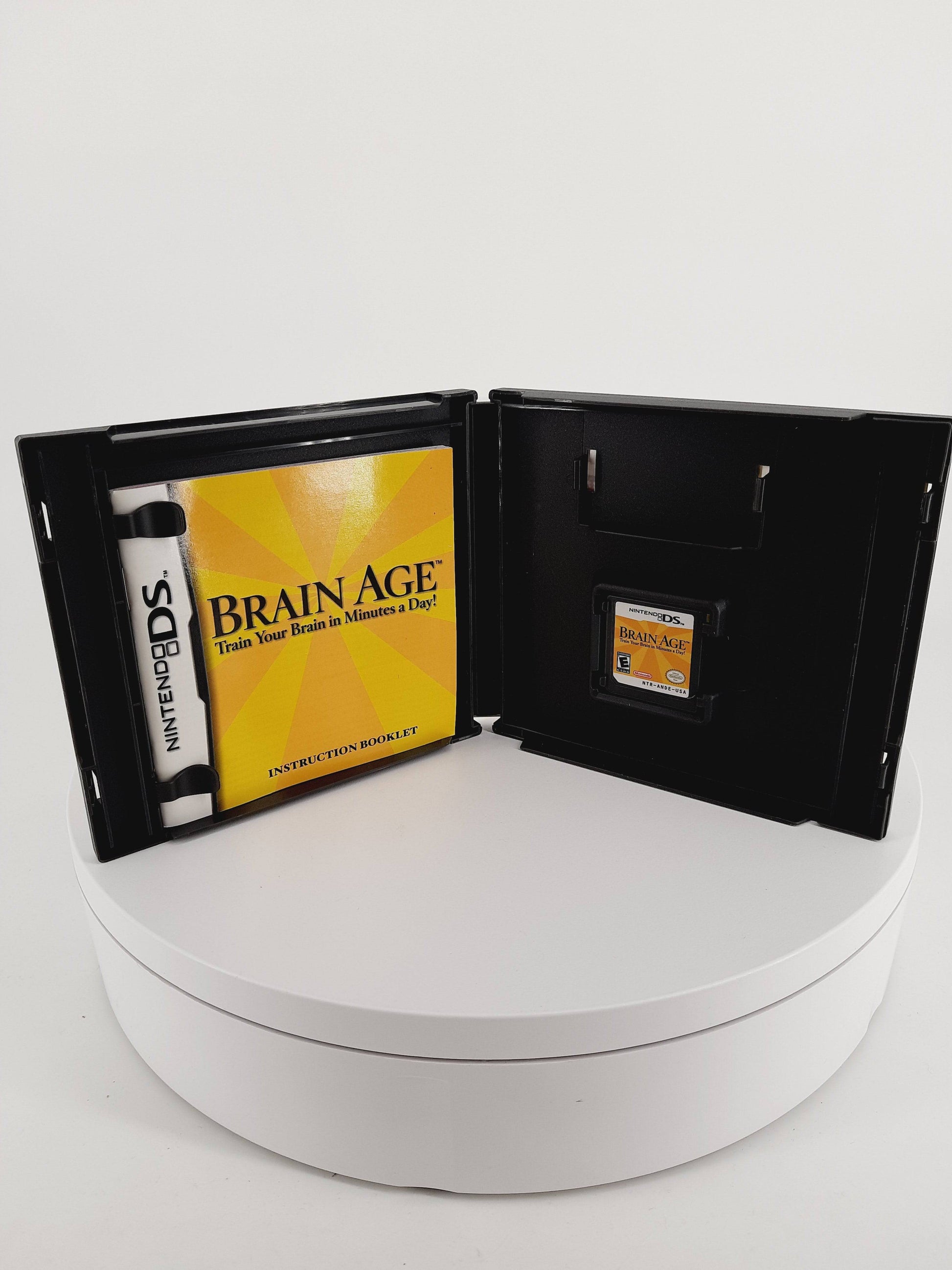 Brain Age - Train your Brain in Minutes a Day! USA - Tida Retro