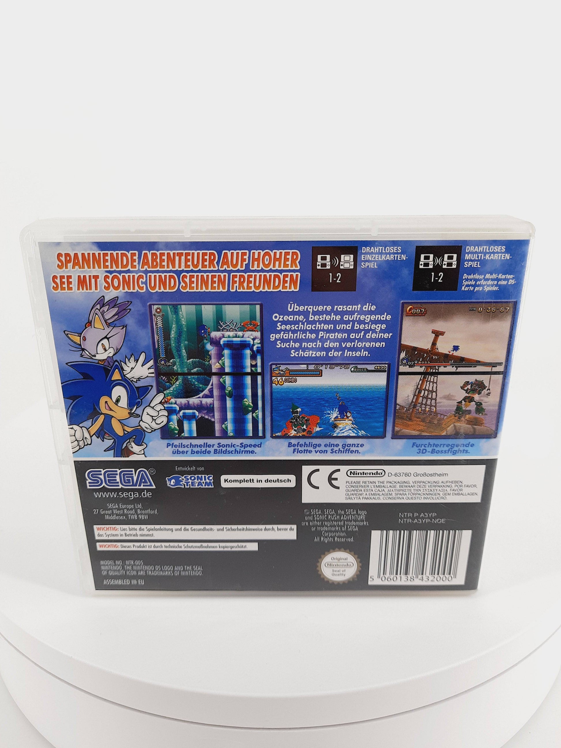 Sonic Rush Adventure - Tida Retro