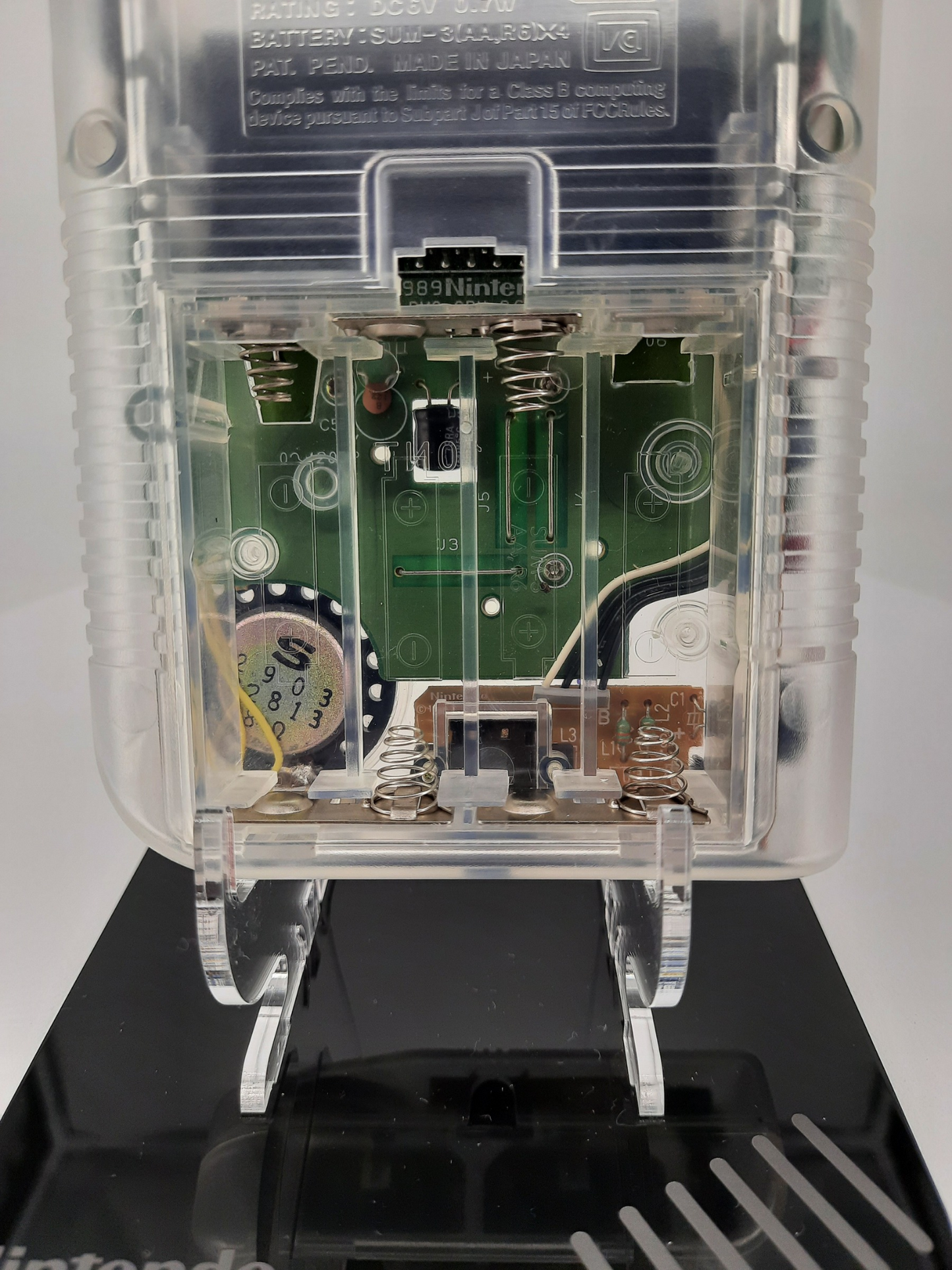 Nintendo Gameboy Classic Konsole Transparent