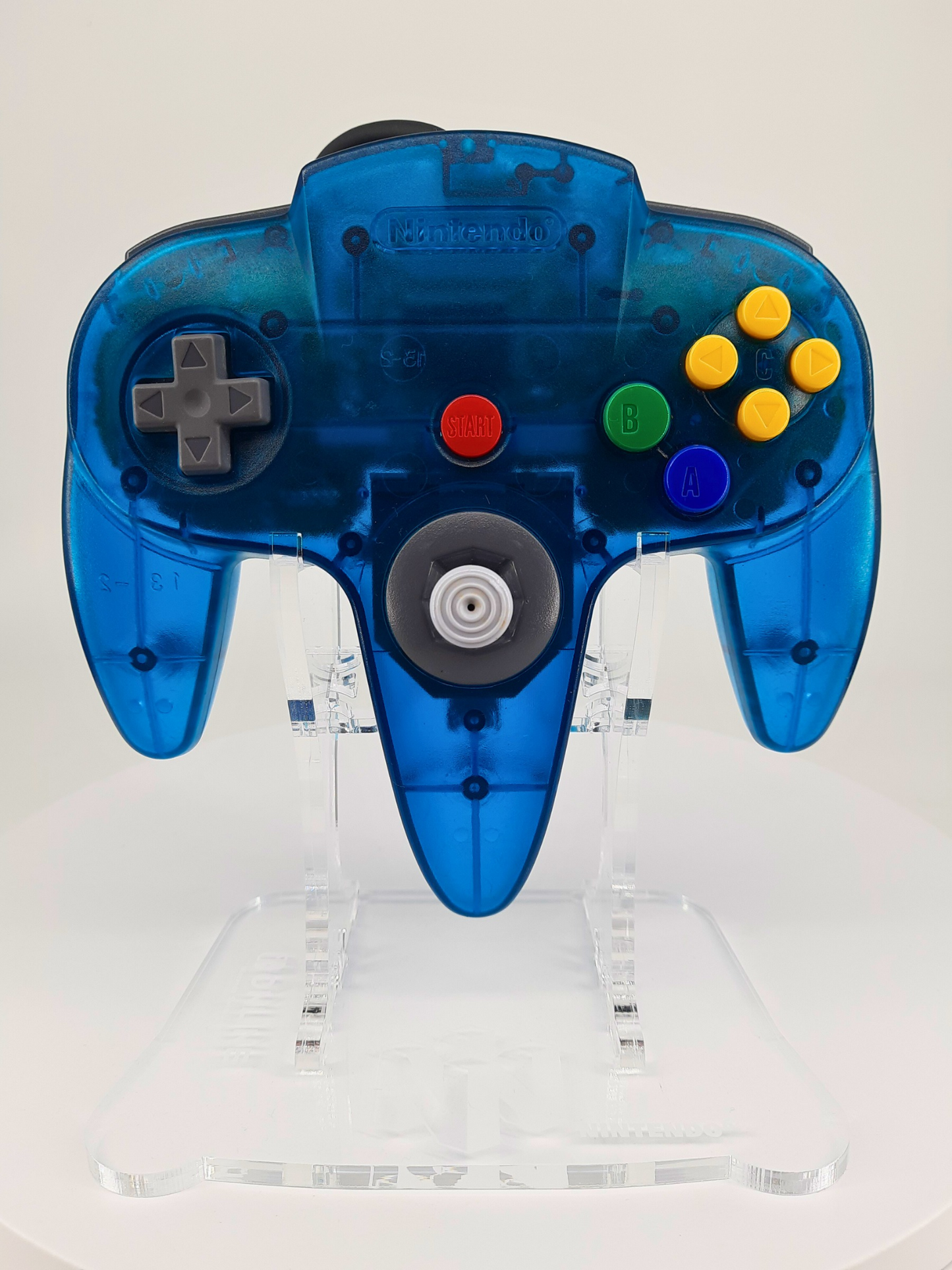 Nintendo 64 Controller Sky Blue / Transparent Blau