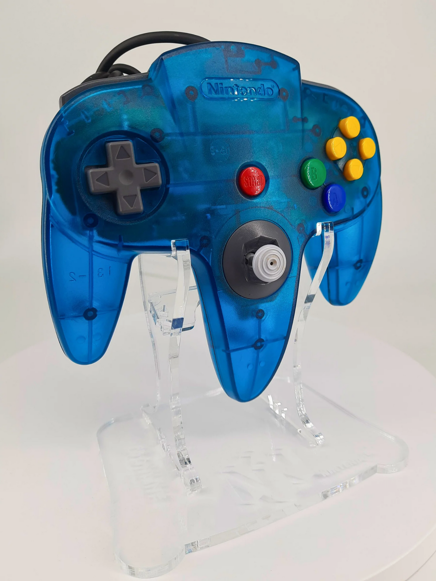 Nintendo 64 Controller Sky Blue / Transparent Blau