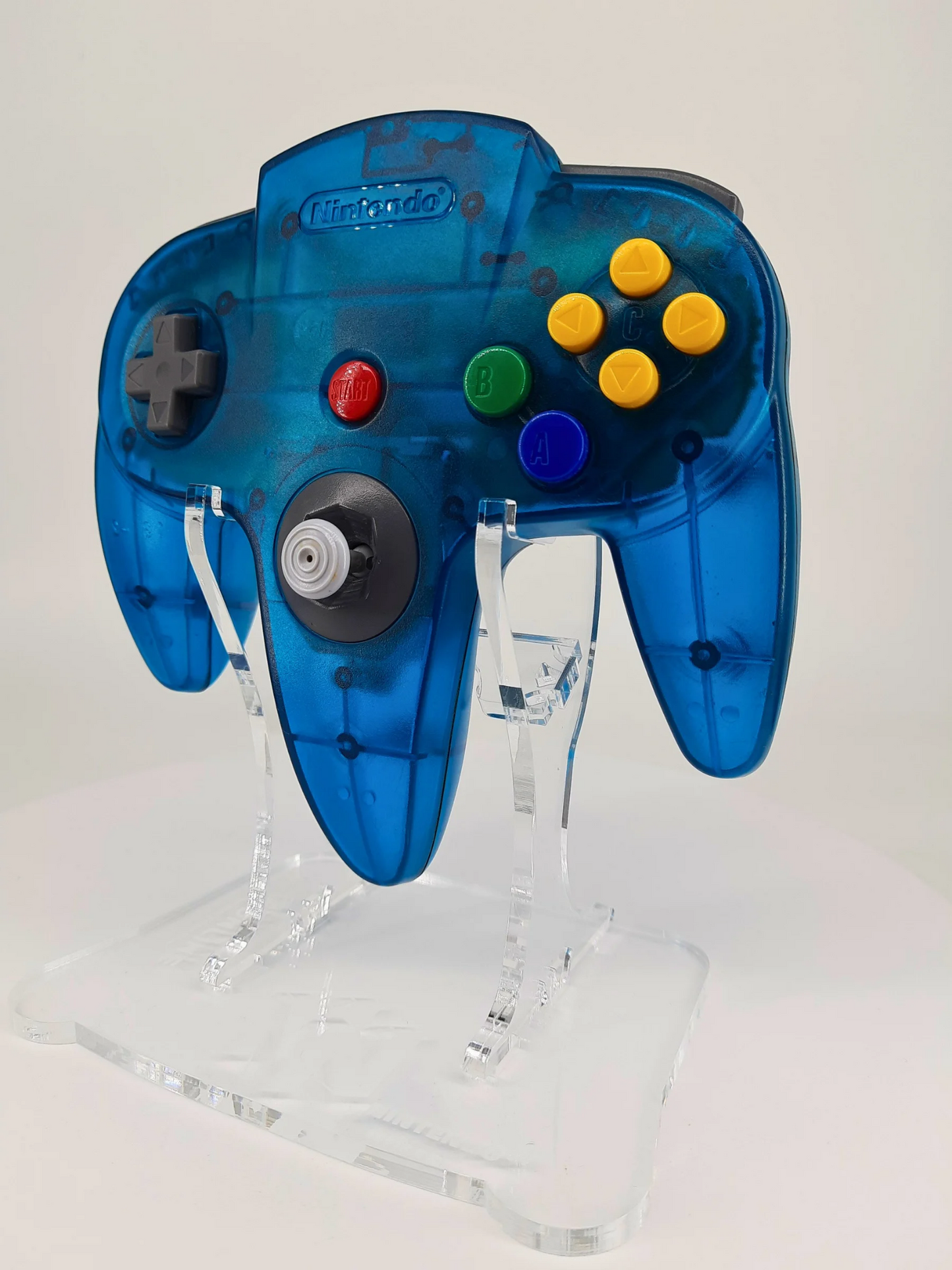 Nintendo 64 Controller Sky Blue / Transparent Blau