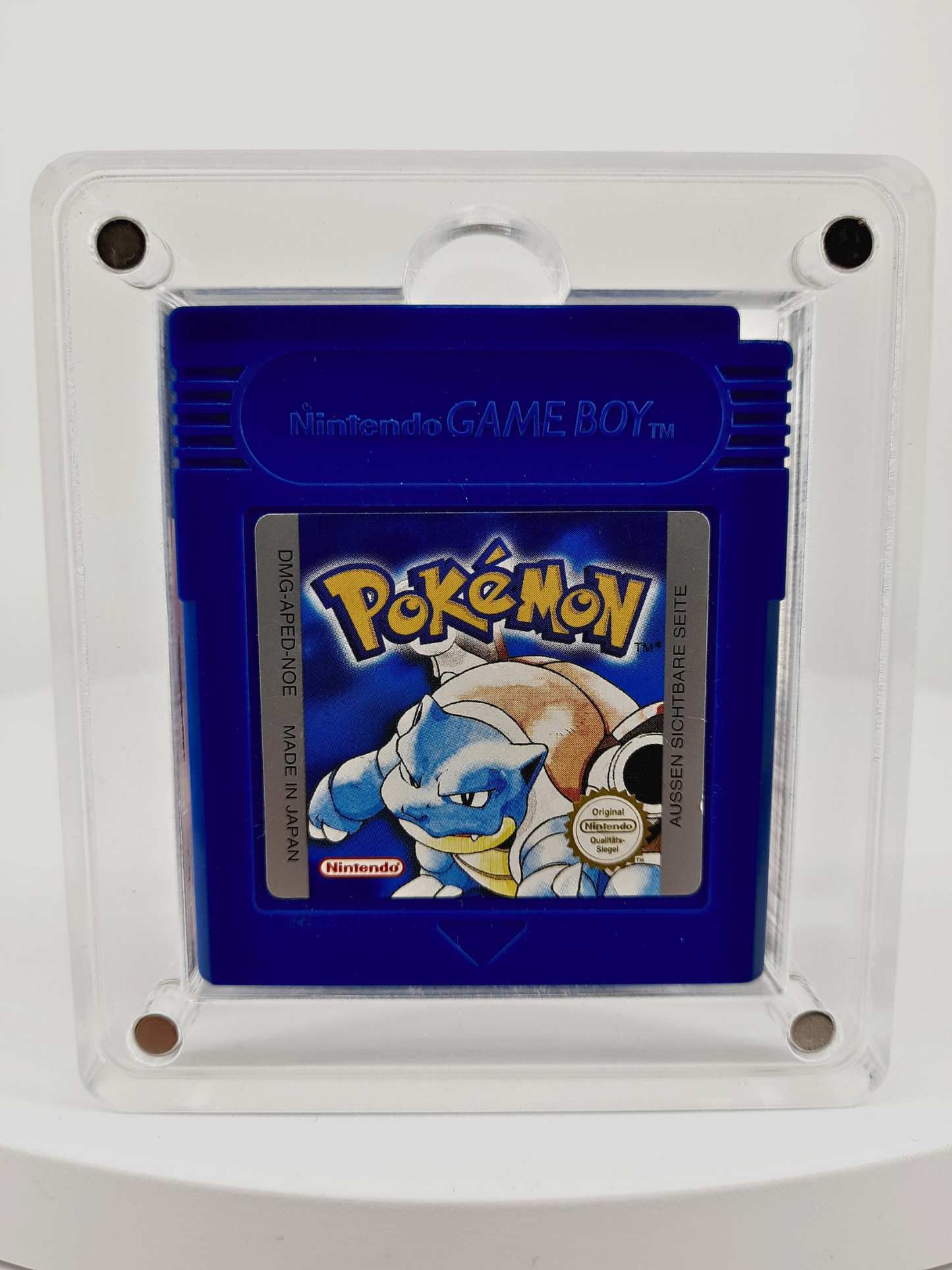 Nintendo Gameboy Color Sky Blue Konsole Blau + Pokemon Blaue Edition ( Neue Speicherbatterie verbaut )