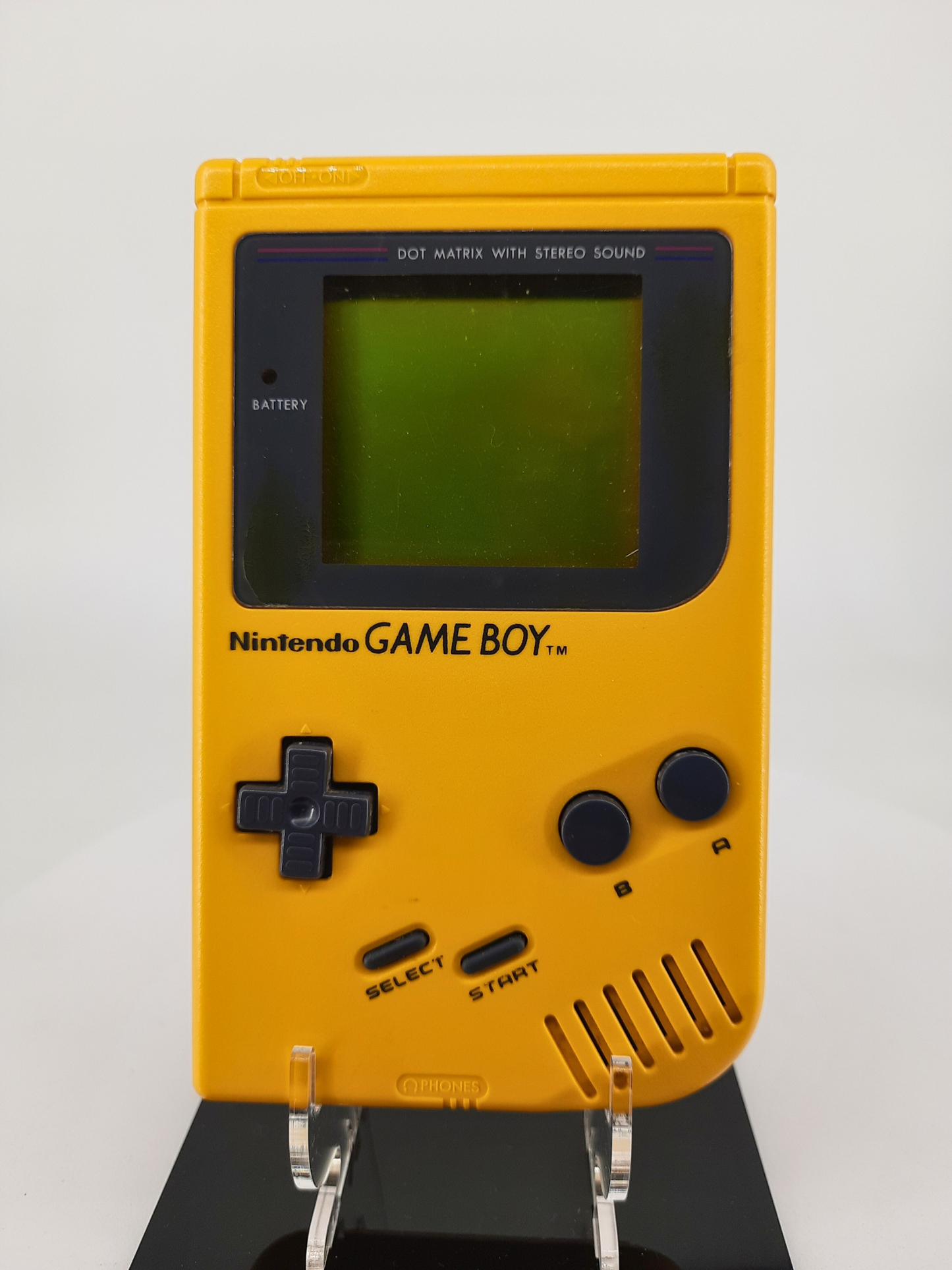 Gameboy Classic Konsole Gelb in Originalgehäuse