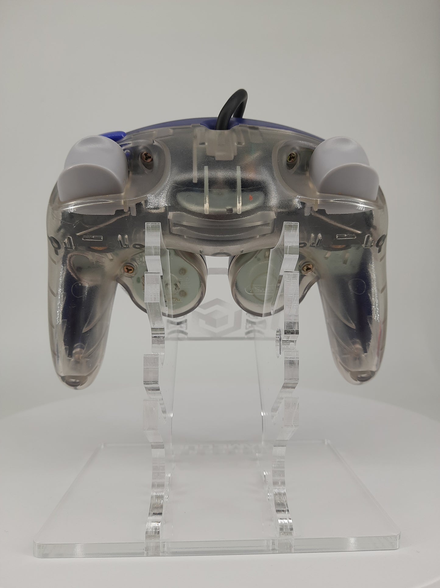 Original Gamecube Controller Lila Transparent | Neuer Stick