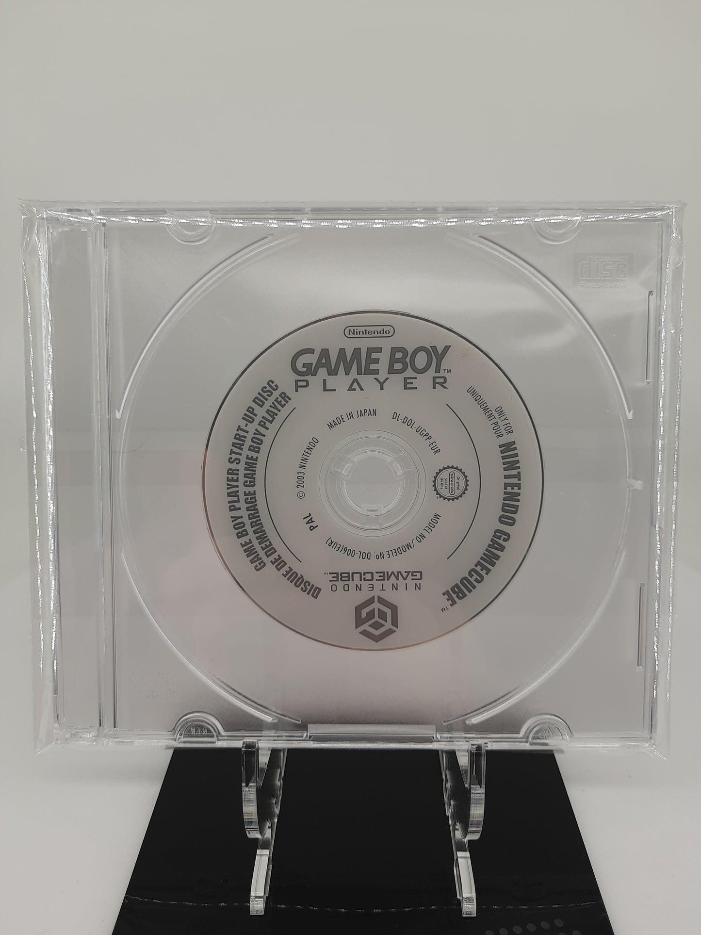 Nintendo Gamecube Gameboy Player Adapter + Start Up CD