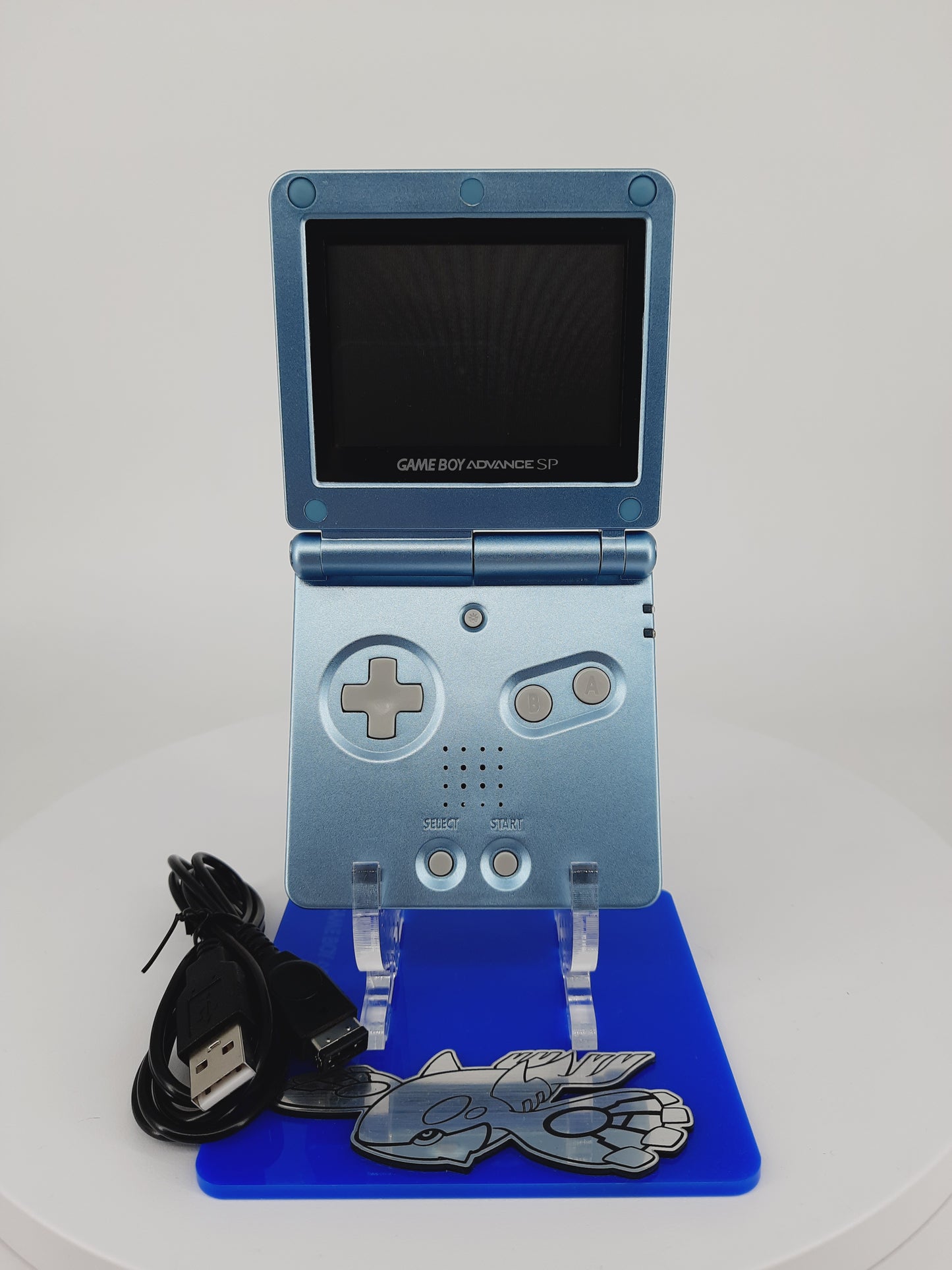 Gameboy Advance SP Mario Edition Blau