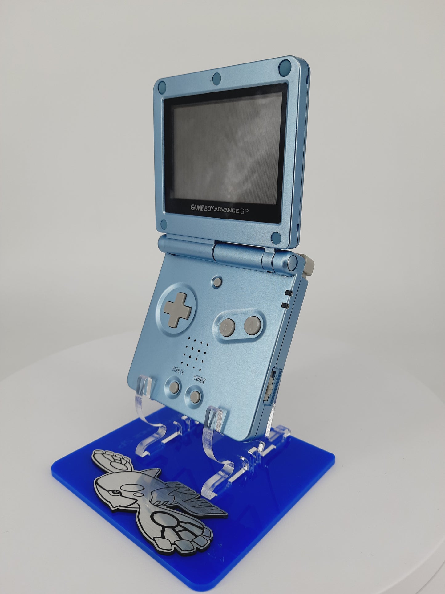 Gameboy Advance SP Mario Edition Blau
