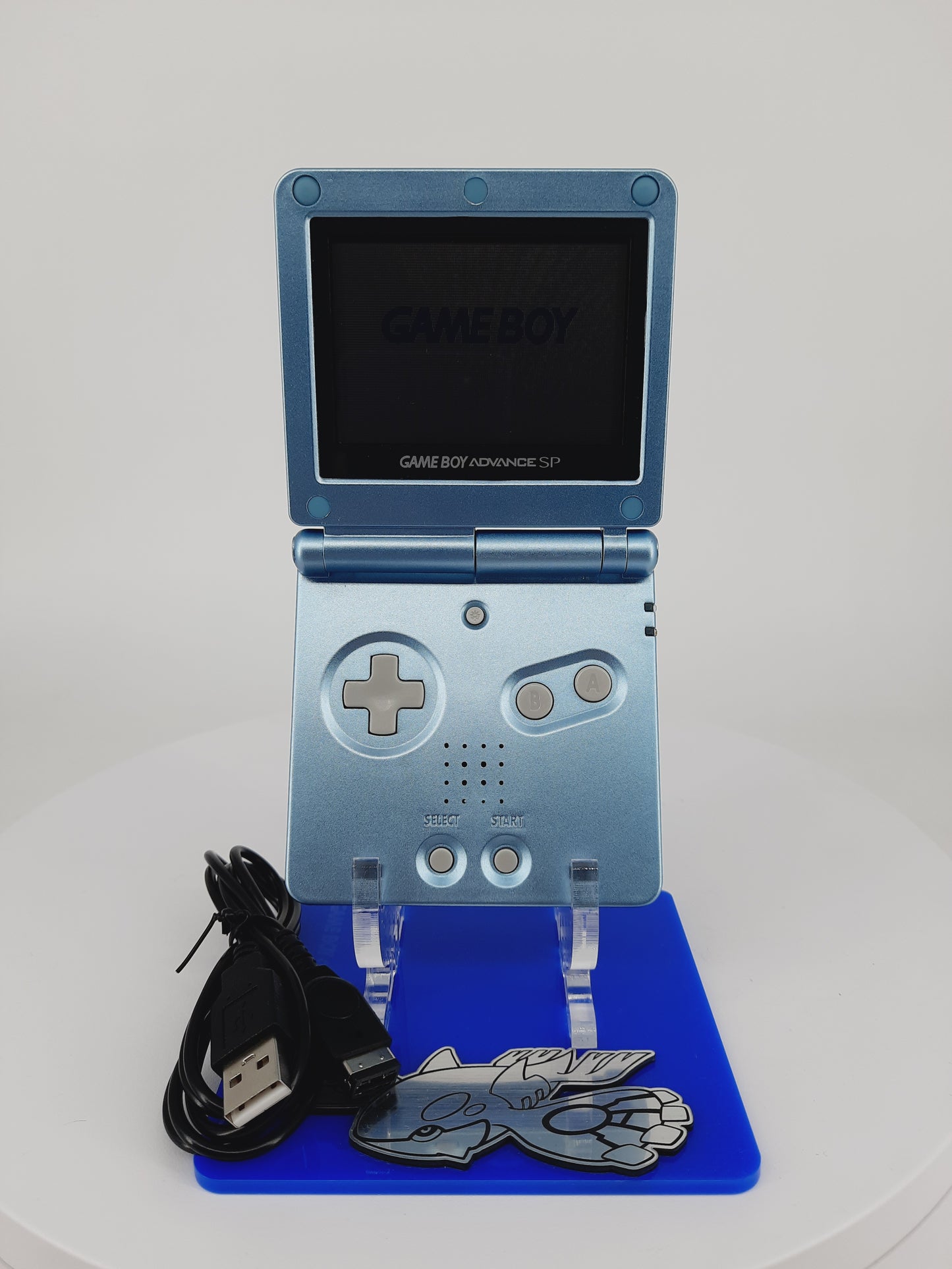 Gameboy Advance SP Mario Edition Blau