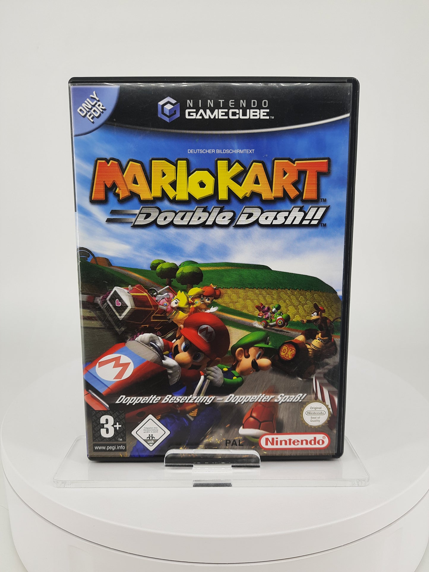 Nintendo Gamecube 4 Controller Mario Kart Double Dash Bundle