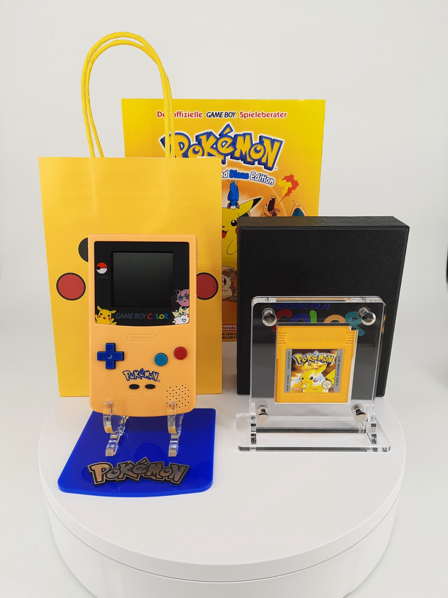 Gameboy Color Gelbe Edition Pokemon Geschenk Pikachu