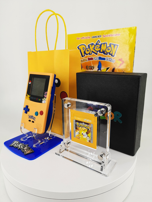 Gameboy Color Gelbe Edition Pokemon Geschenk Pikachu