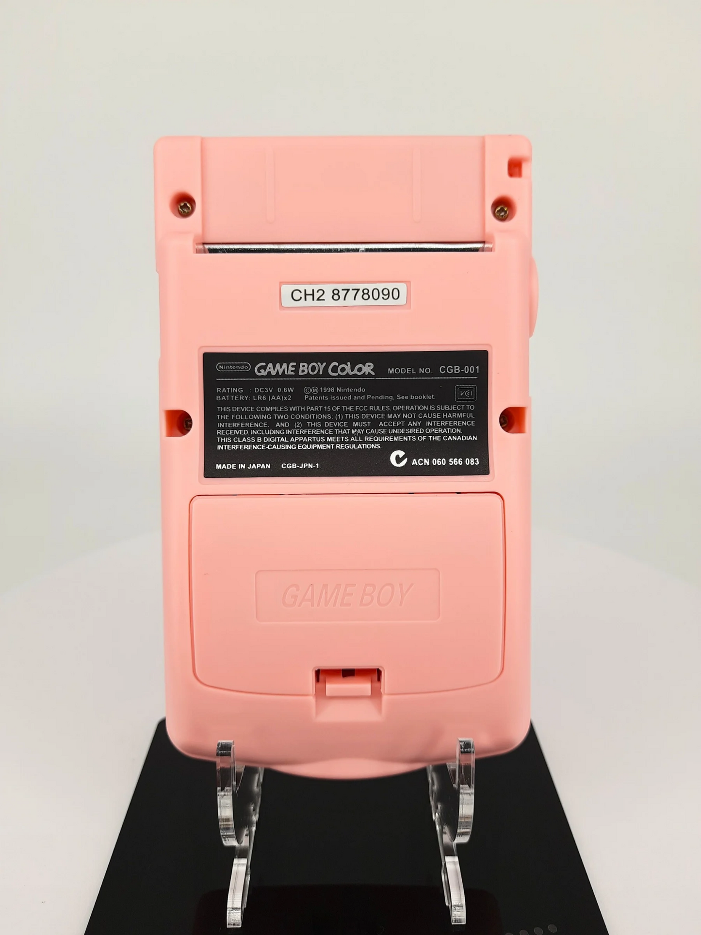 Nintendo Gameboy Color Spielkonsole Pink Rose