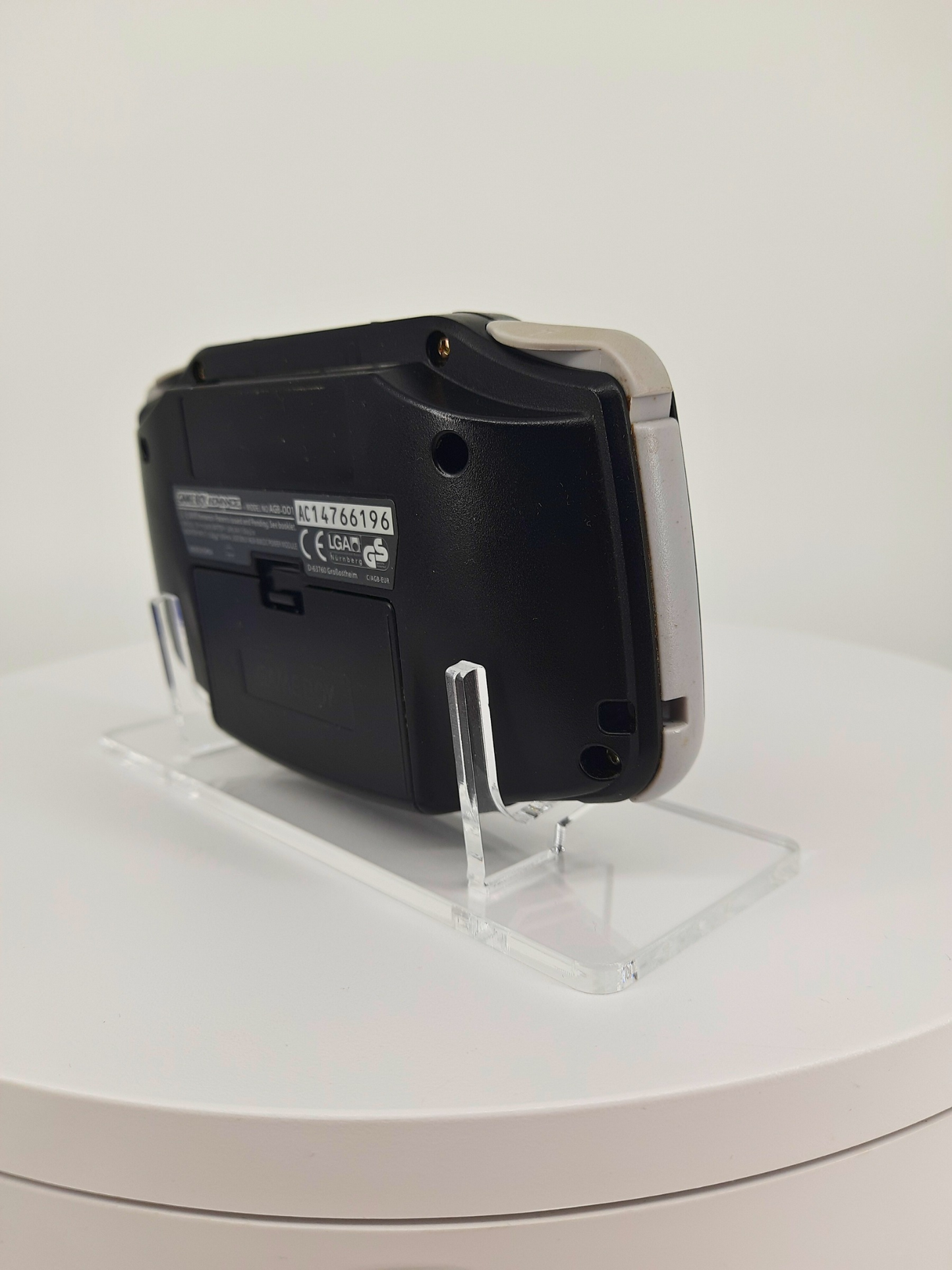Nintendo Gameboy Advance Spielkonsole Schwarz in Original Gehäuse