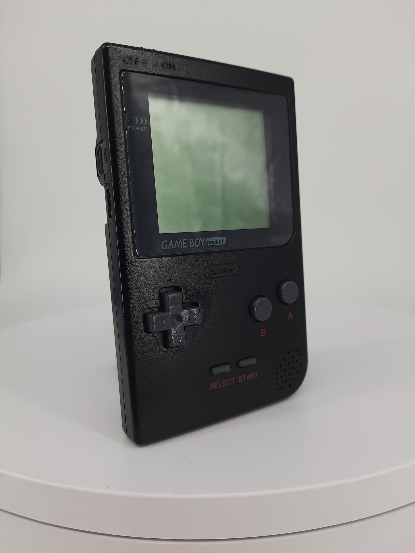 Nintendo Gameboy Pocket Schwarz + Acrylcase