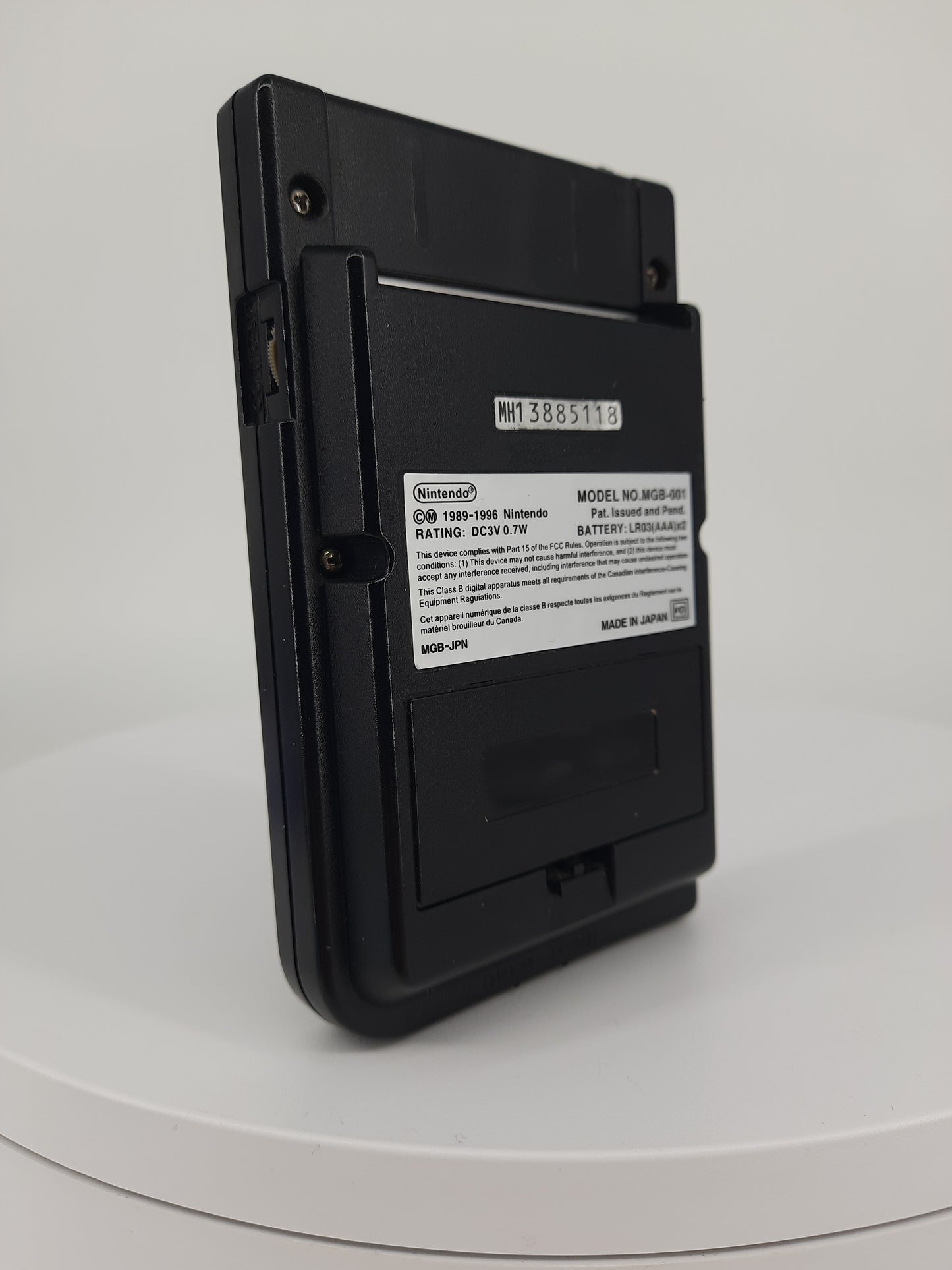 Nintendo Gameboy Pocket Schwarz + Acrylcase