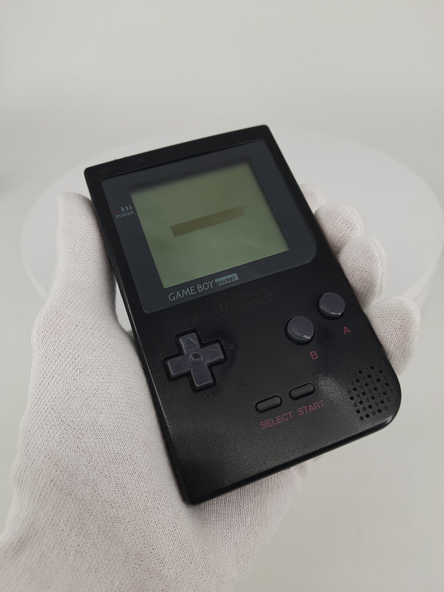 Nintendo Gameboy Pocket Schwarz + Acrylcase