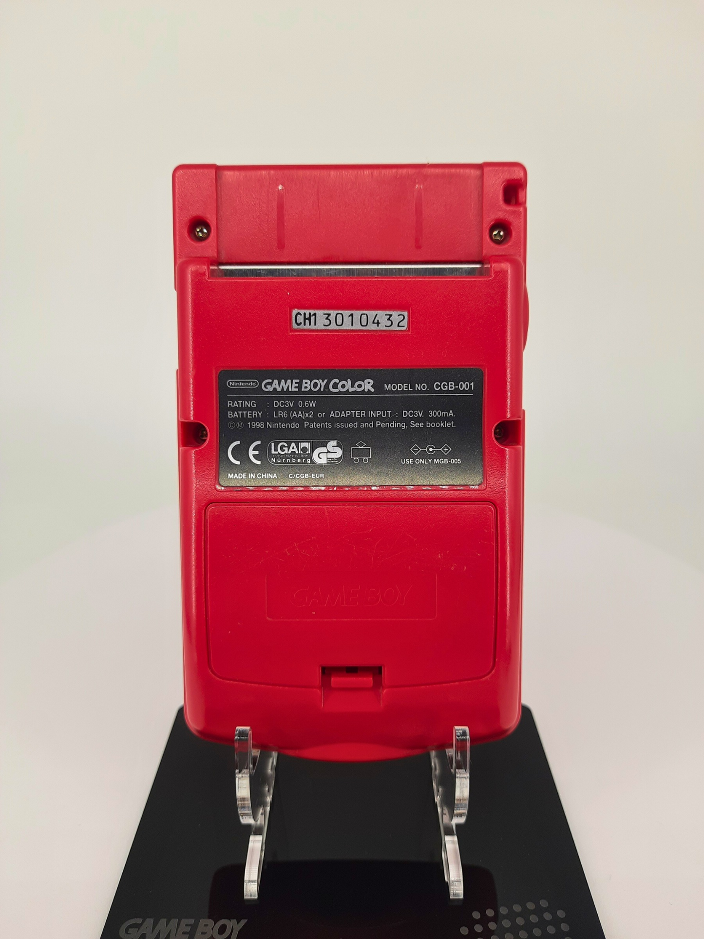 Nintendo Gameboy Color Spiekonsole Rot in Originalgehäuse