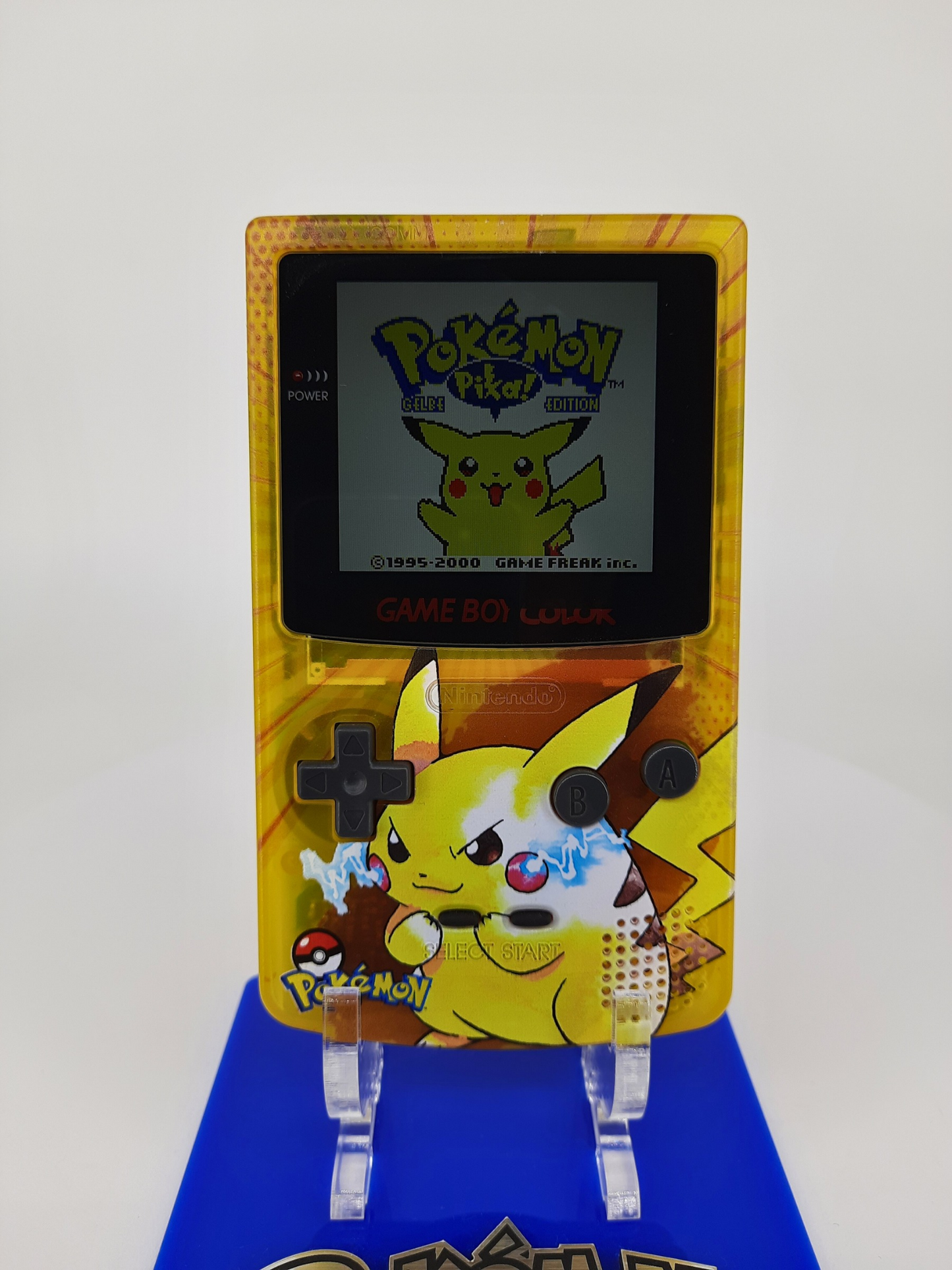 Nintendo Gameboy Color IPS Display V3 Laminated Pokemon Pikachu GBC
