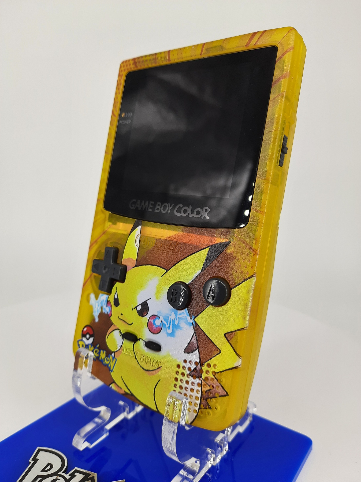 Nintendo Gameboy Color IPS Display V3 Laminated Pokemon Pikachu GBC