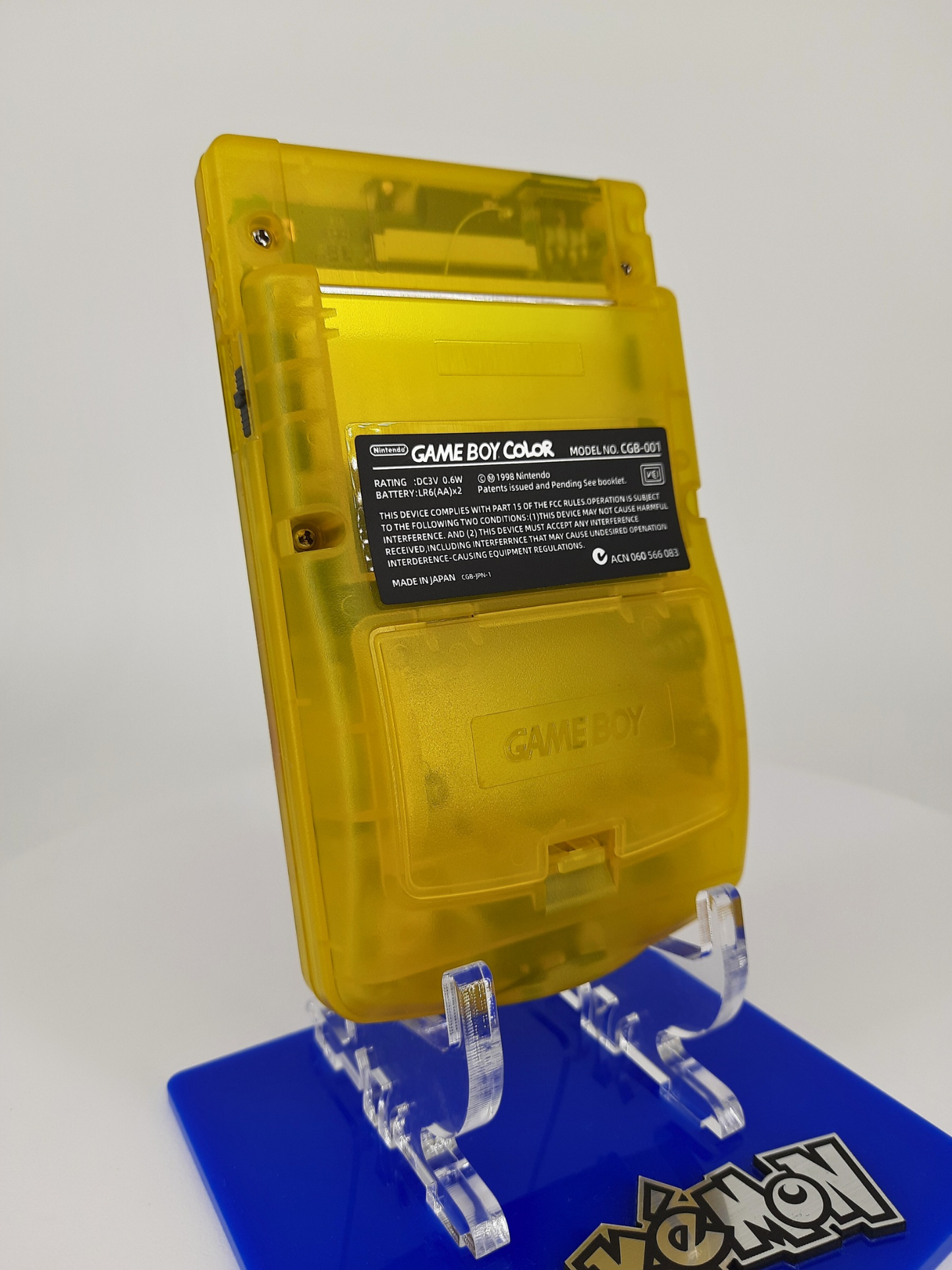 Nintendo Gameboy Color IPS Display V3 Laminated Pokemon Pikachu GBC