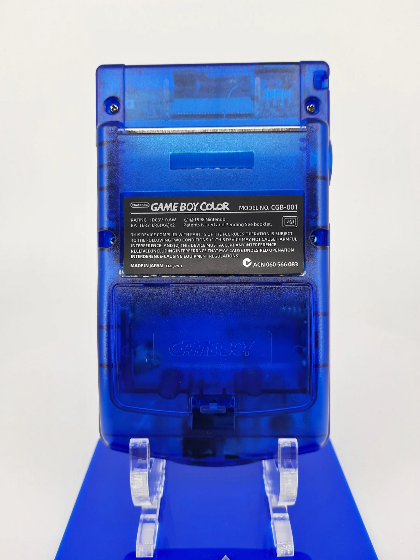 Gameboy Color IPS Display V3 Laminated Pokemon Turtok GBC