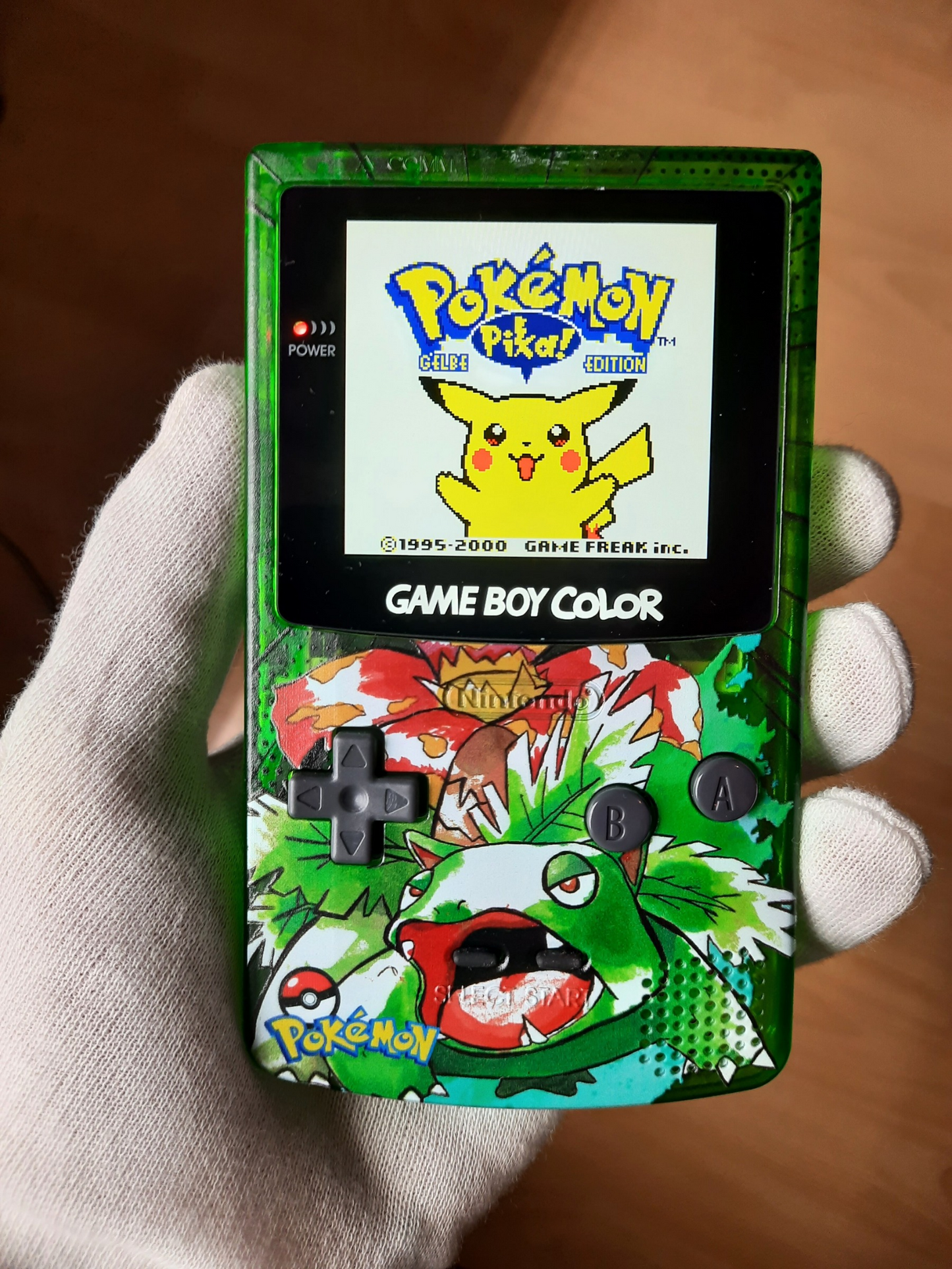 Nintendo Gameboy Color IPS Display V3 Laminated Pokemon GB