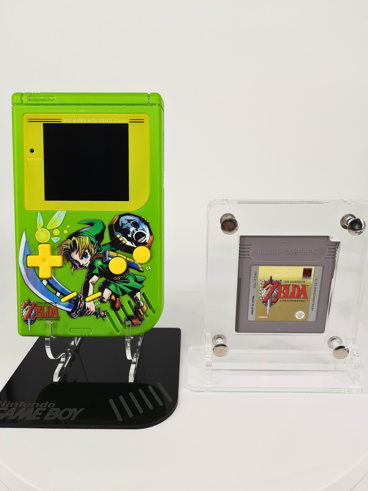Gameboy Classic IPS Display Zelda Edition + Links Awakening