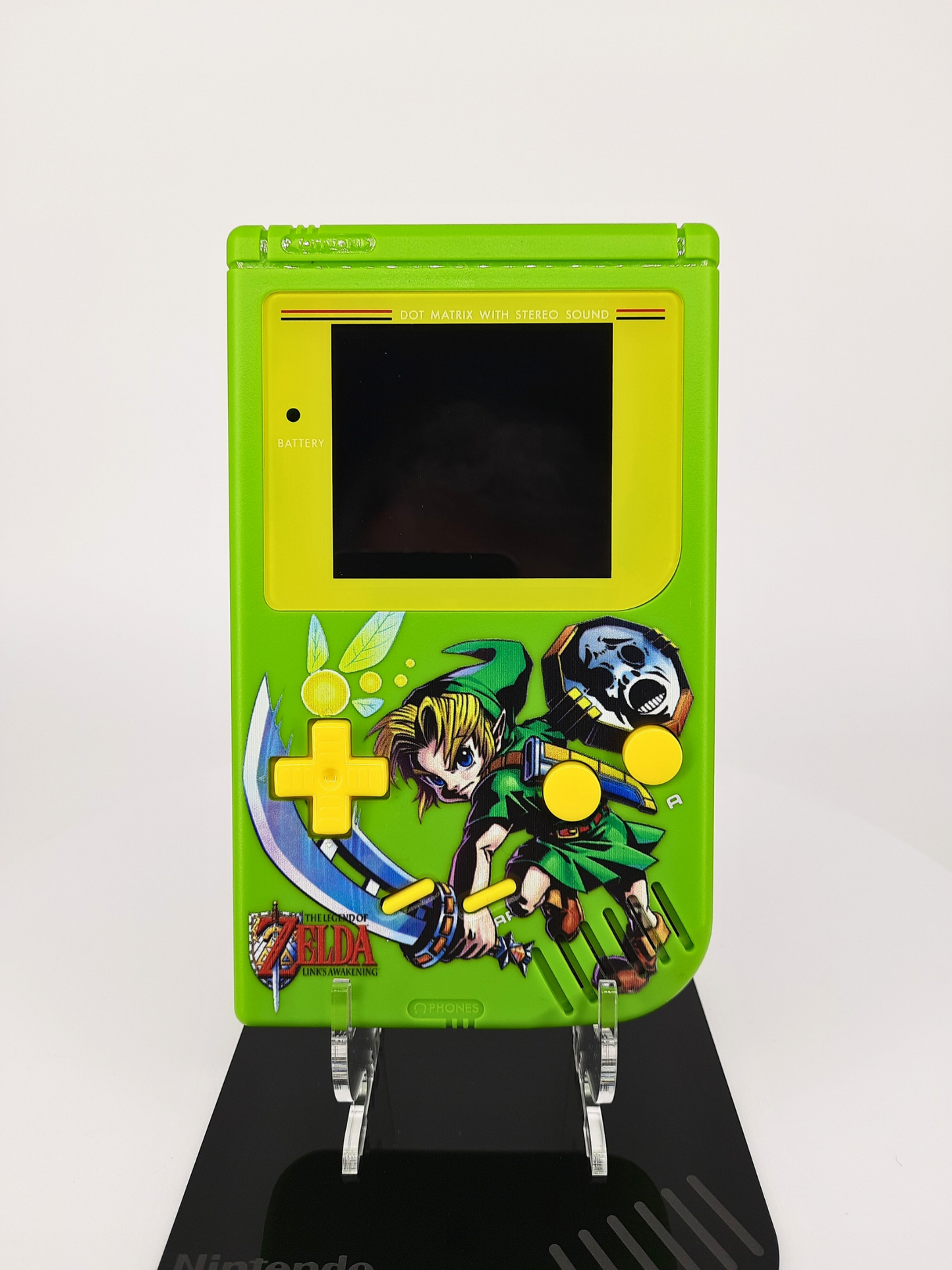 Gameboy Classic IPS Display Zelda Edition + Links Awakening