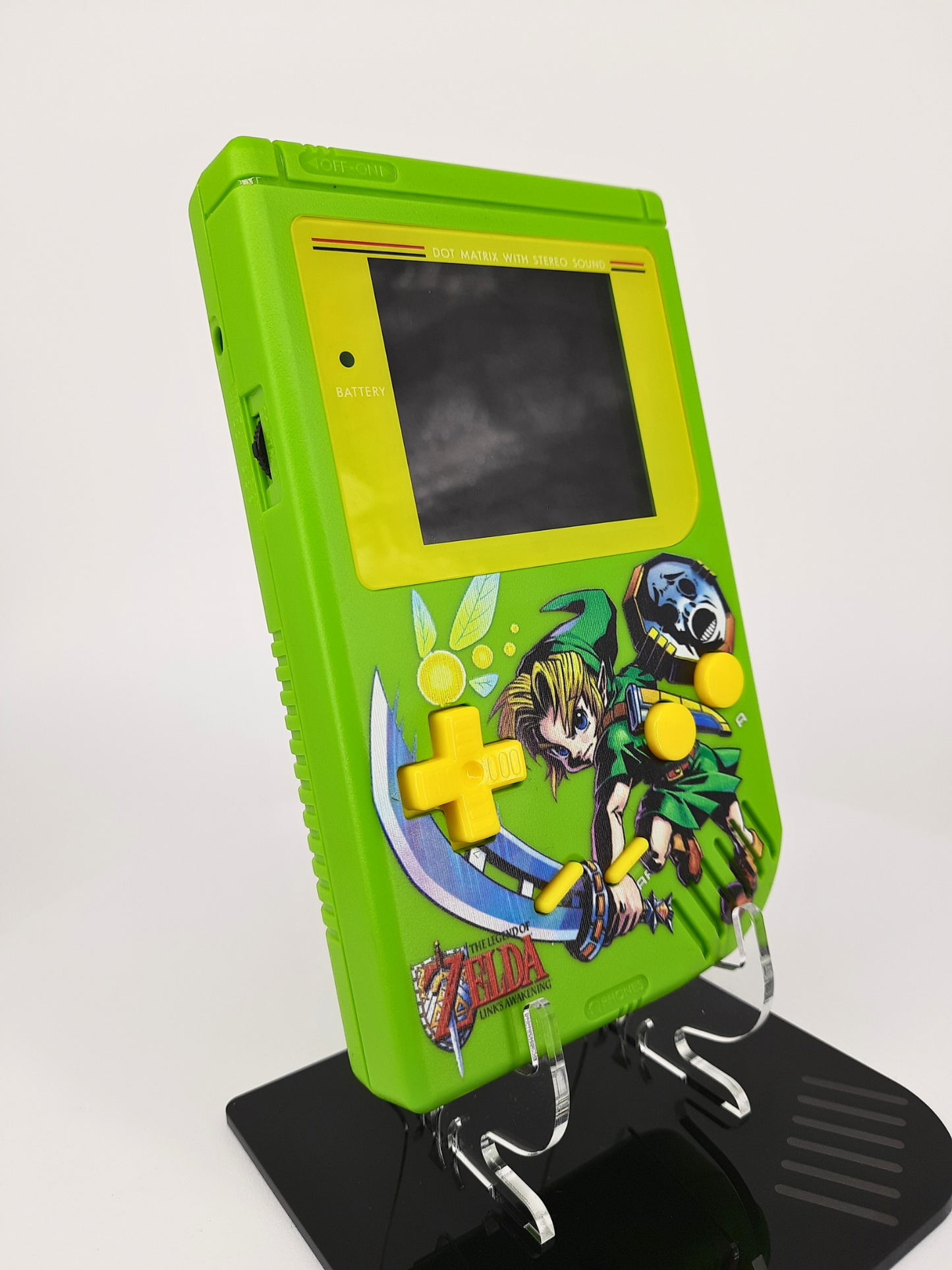 Gameboy Classic IPS Display Zelda Edition + Links Awakening