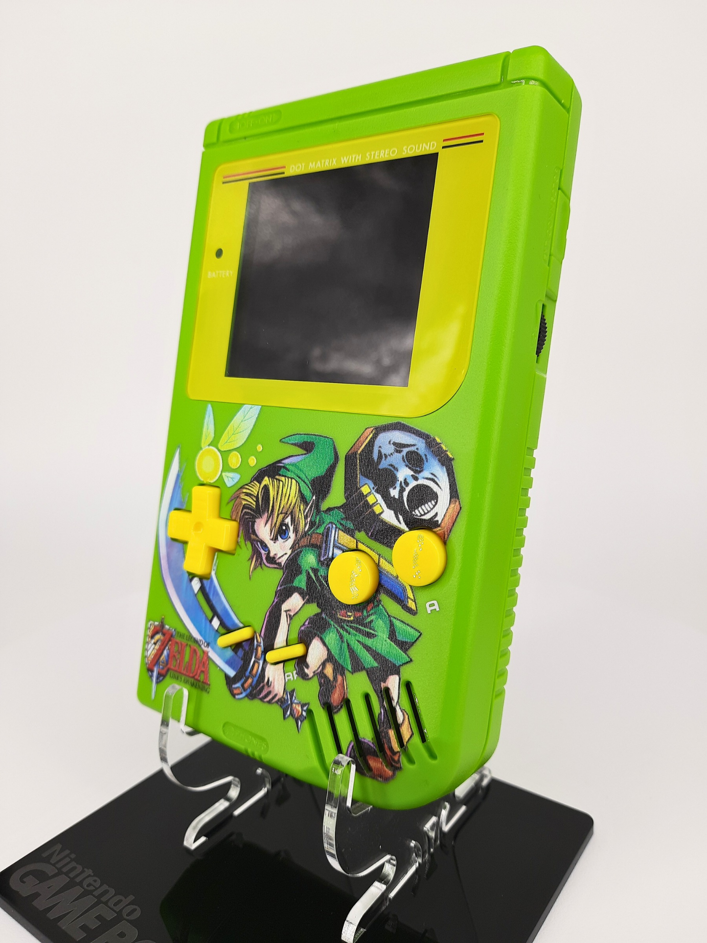 Gameboy Classic IPS Display Zelda Edition + Links Awakening