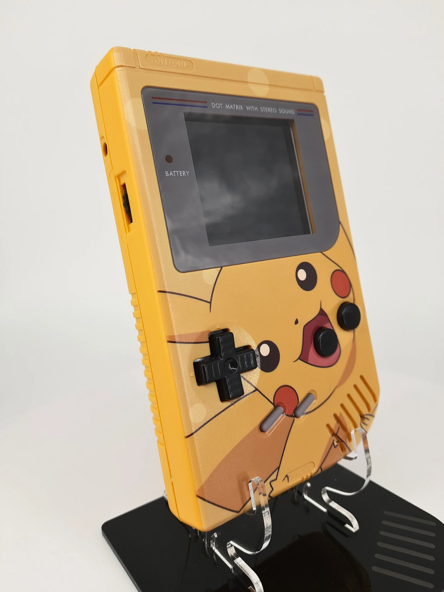 Gameboy Classic IPS LCD Display Pokemon Gelbe Edition Konsole