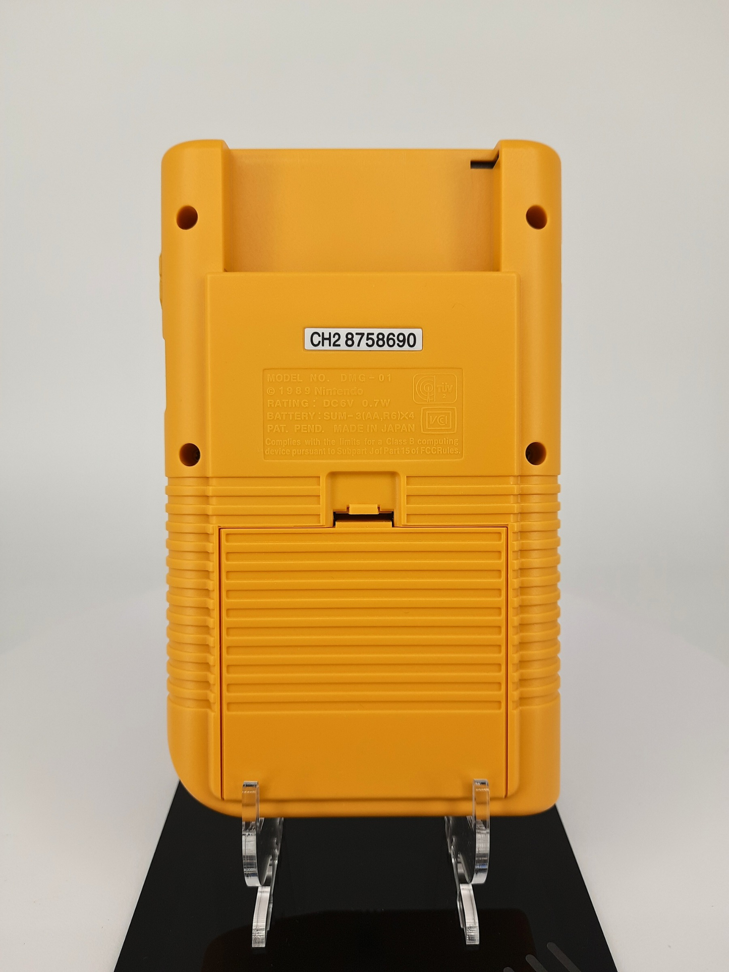 Gameboy Classic IPS LCD Display Pokemon Gelbe Edition Konsole