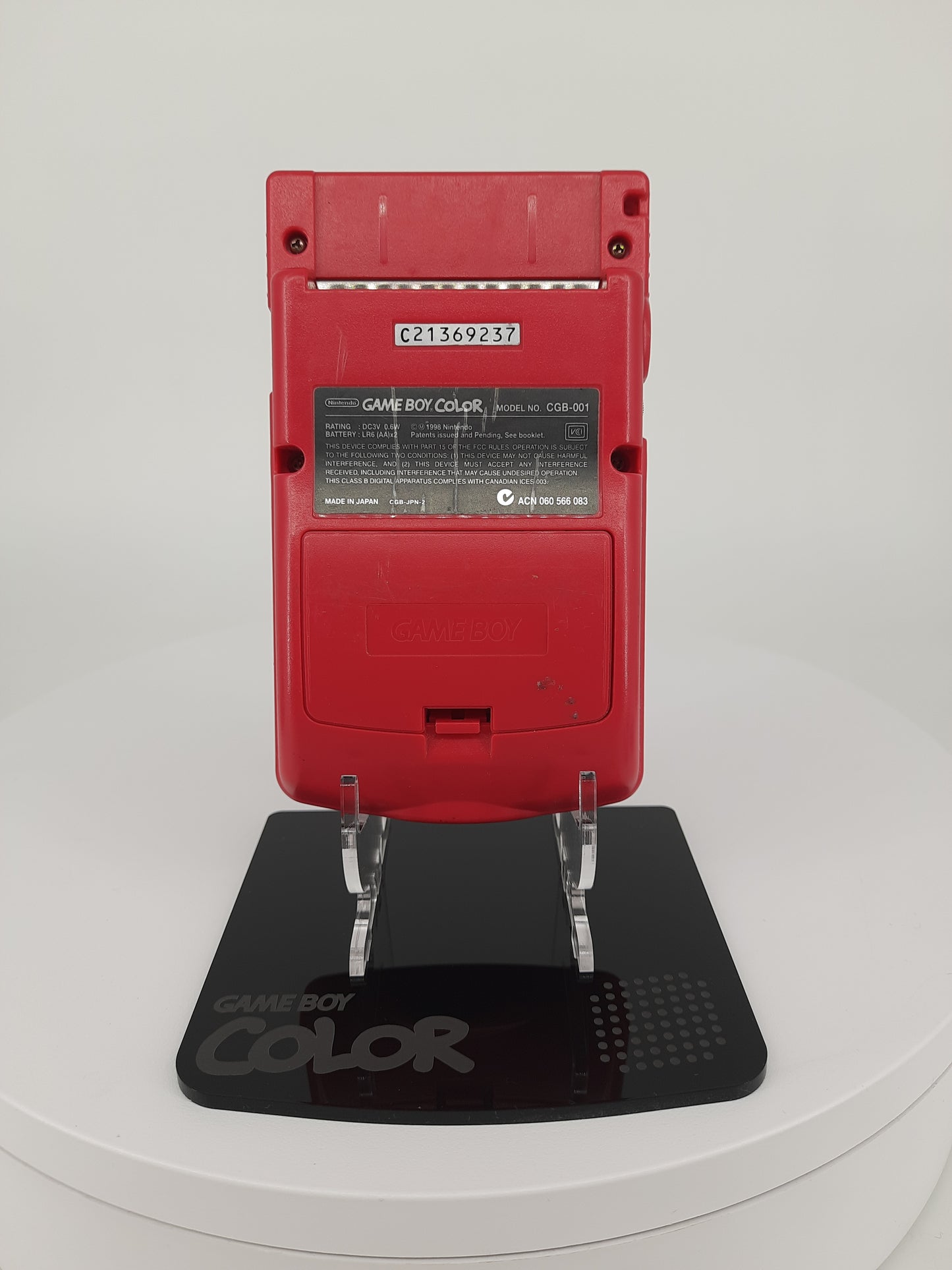 Nintendo Gameboy Color Rot in Original Gehäuse