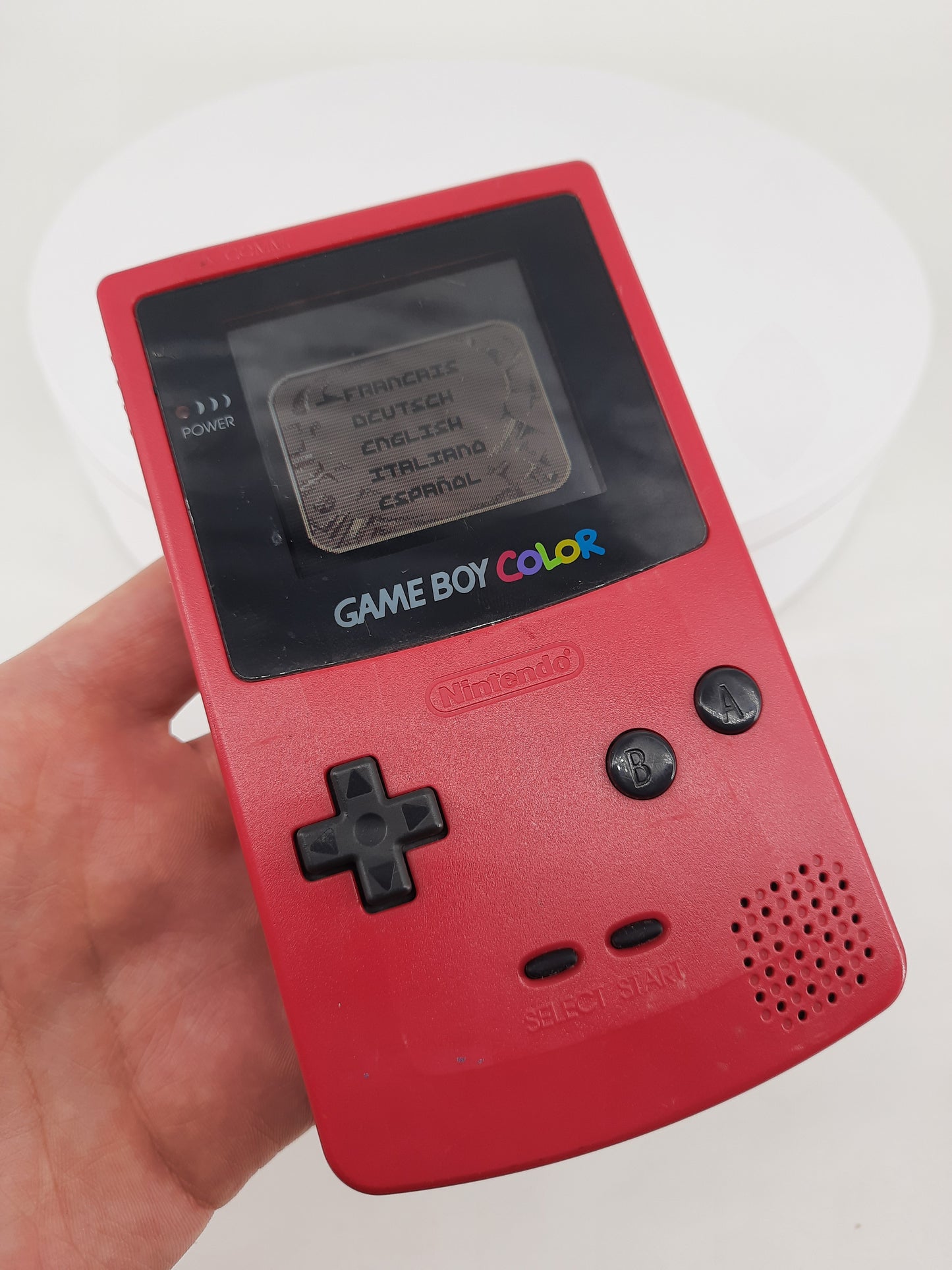 Nintendo Gameboy Color Rot in Original Gehäuse