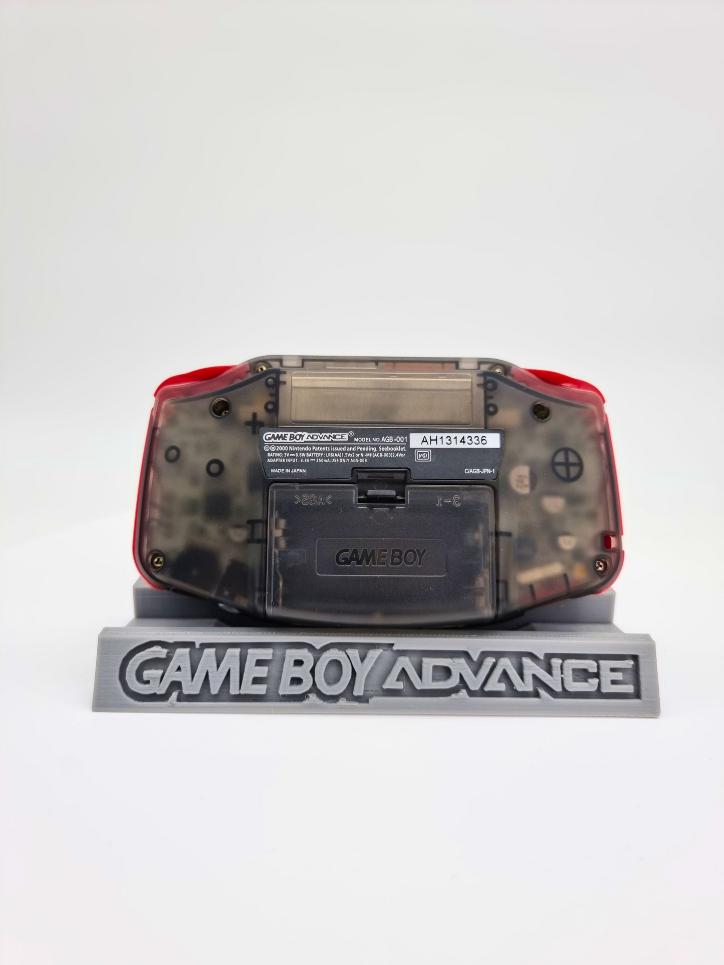 Nintendo Gameboy Advance Spielkonsole Schwarz Rot GBA