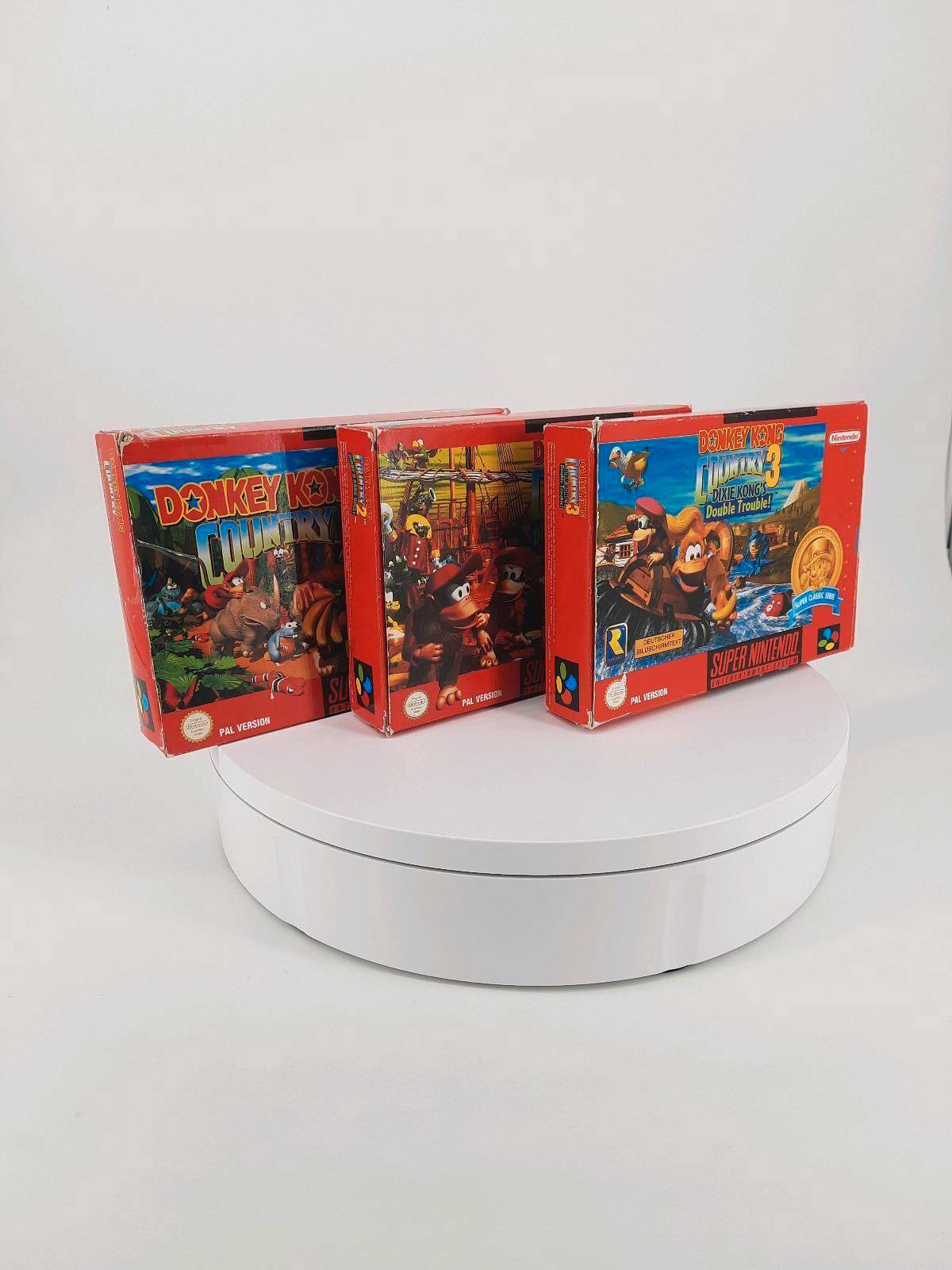 Donkey Kong Country 1 2 3 OVP