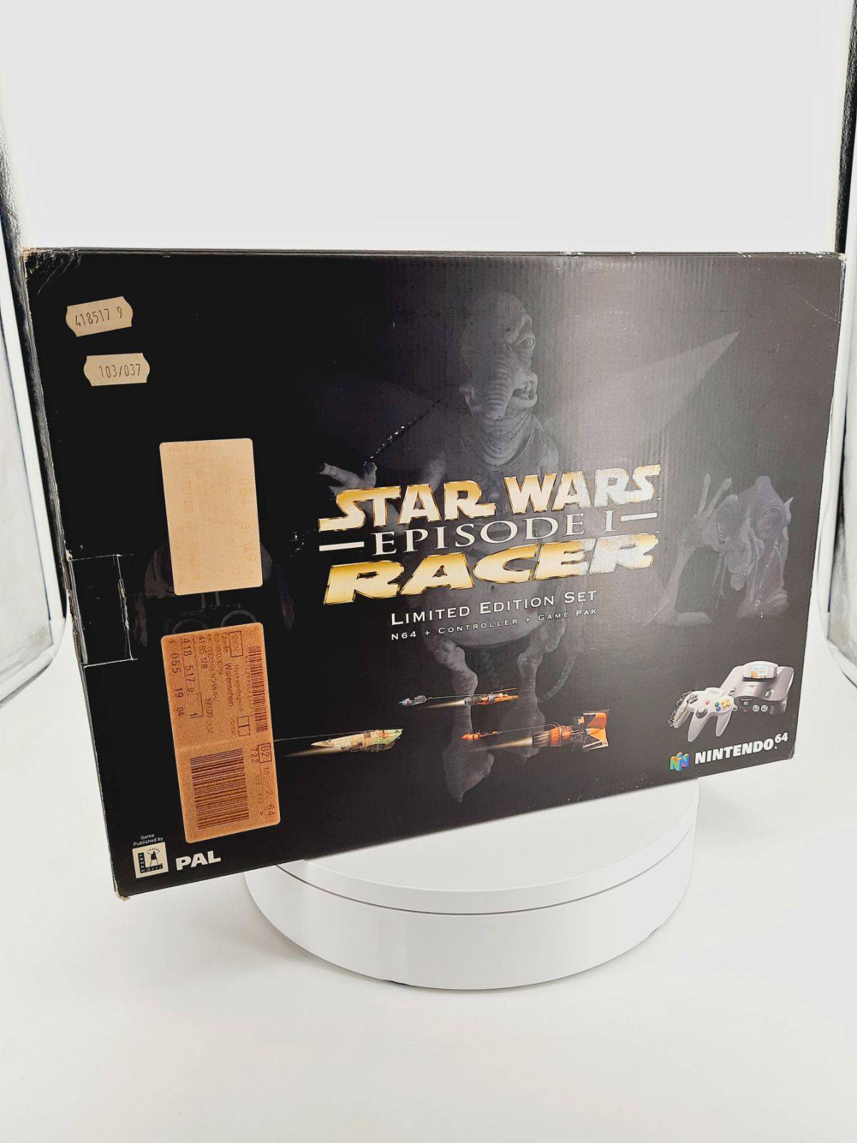 Nintendo 64 Star Wars Racer Episode 1 Special Edition OVP