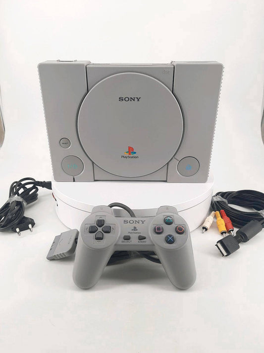 Sony Playstation 1 - PS1  Fat Konsole + Original Controller + Memory Card + Netzteil