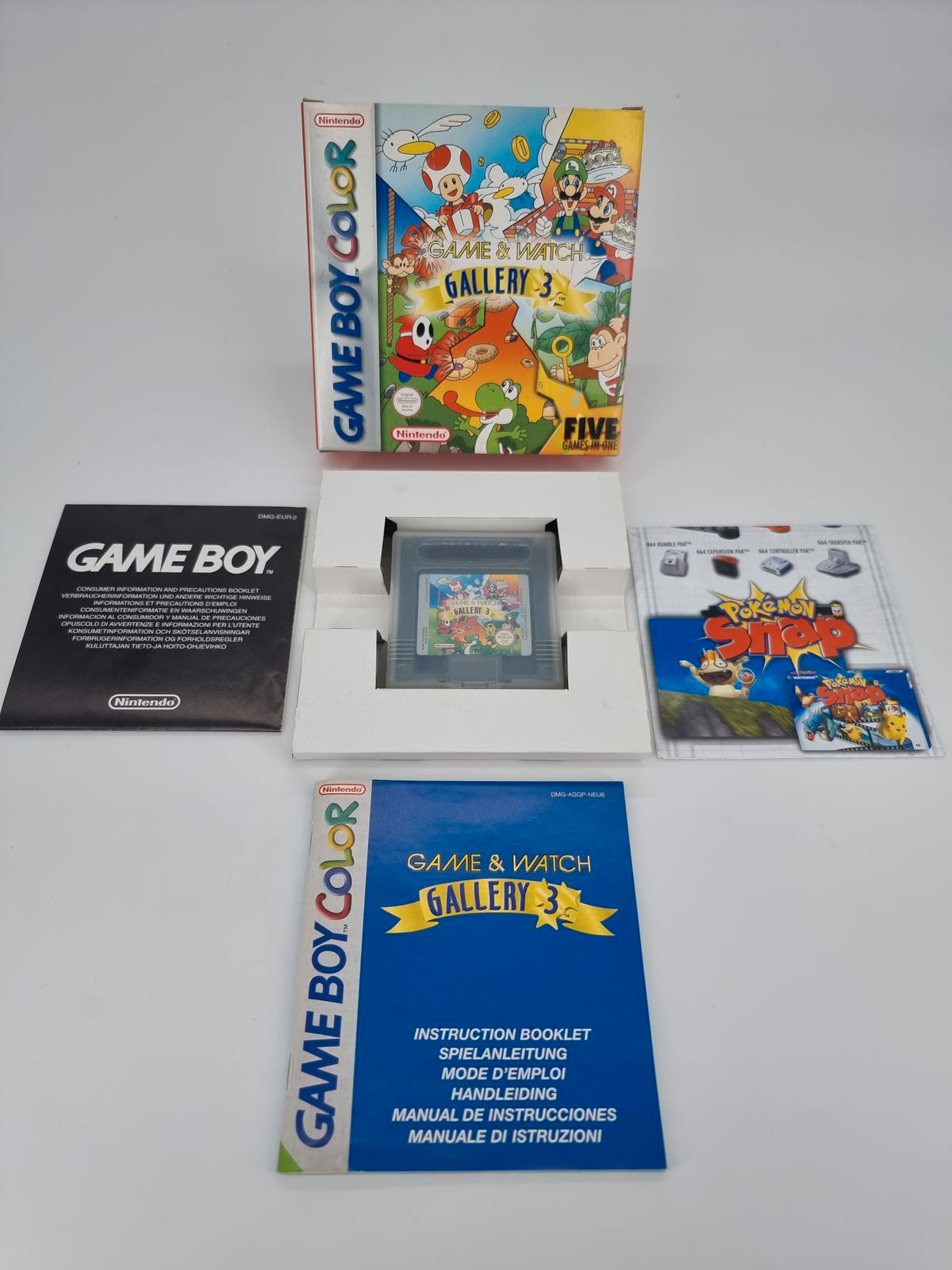 Game & Watch Gallery 3 OVP