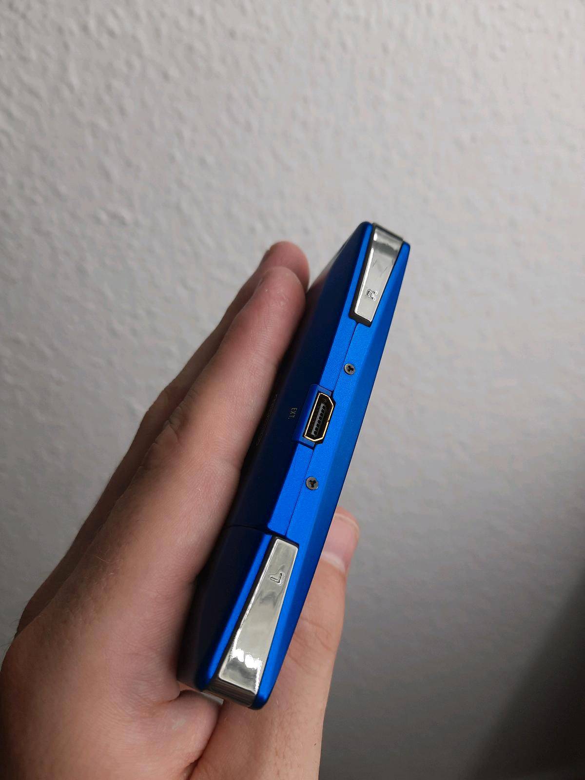 Nintendo Gameboy Micro Konsole Metallic Blau