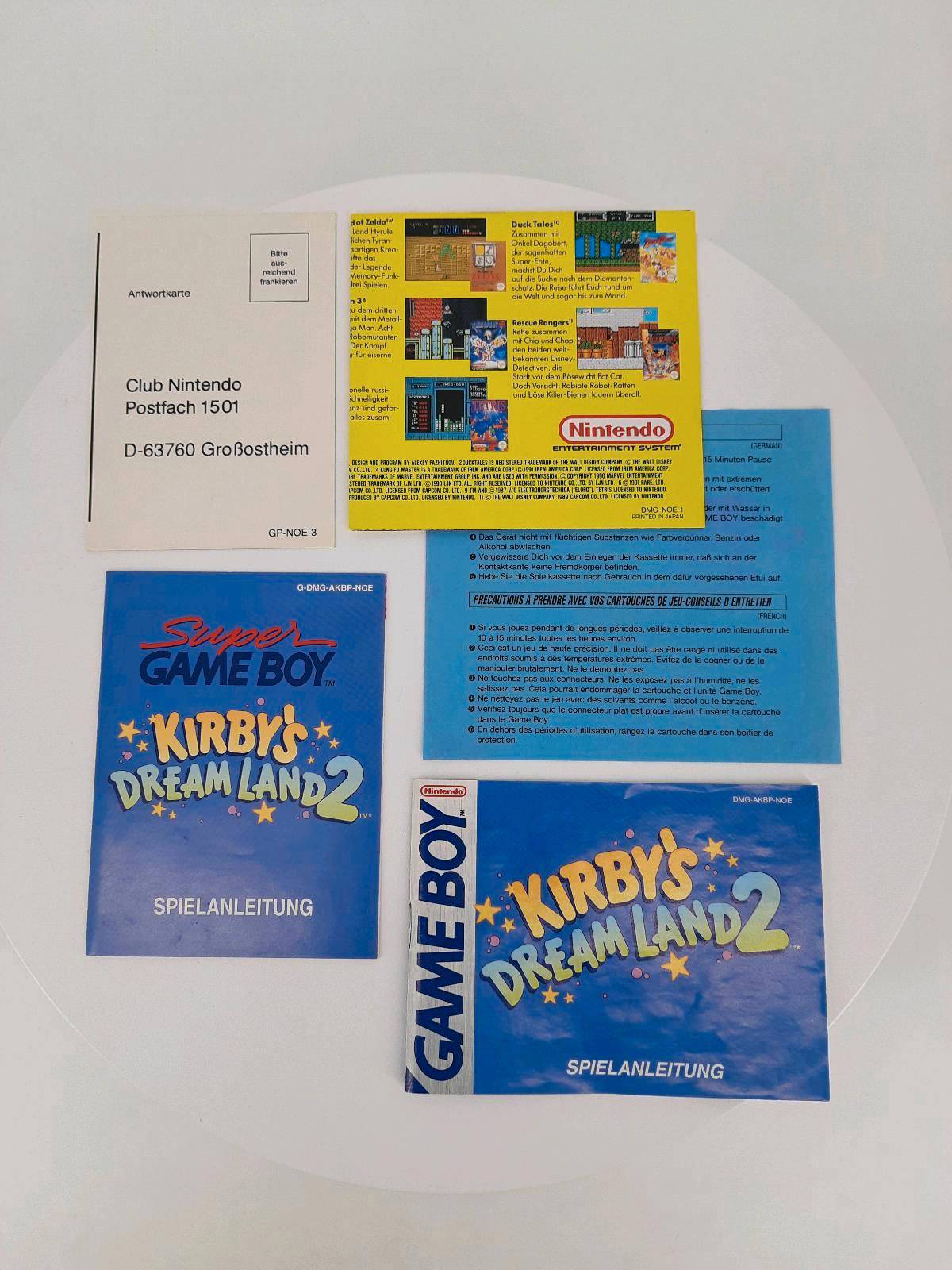 Kirbys Dream Land 2 OVP