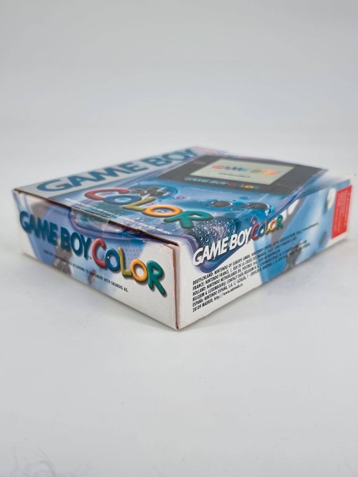 Gameboy Color Lila Transparent Konsole OVP