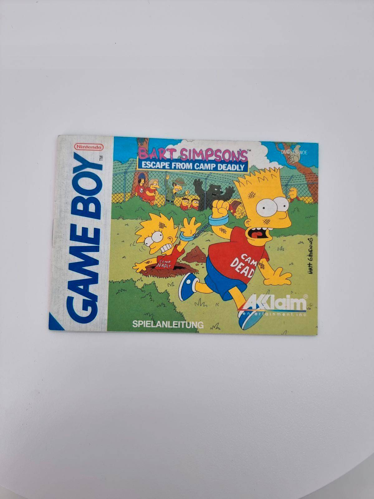 Bart Simpsons escape from Camp Deadly OVP