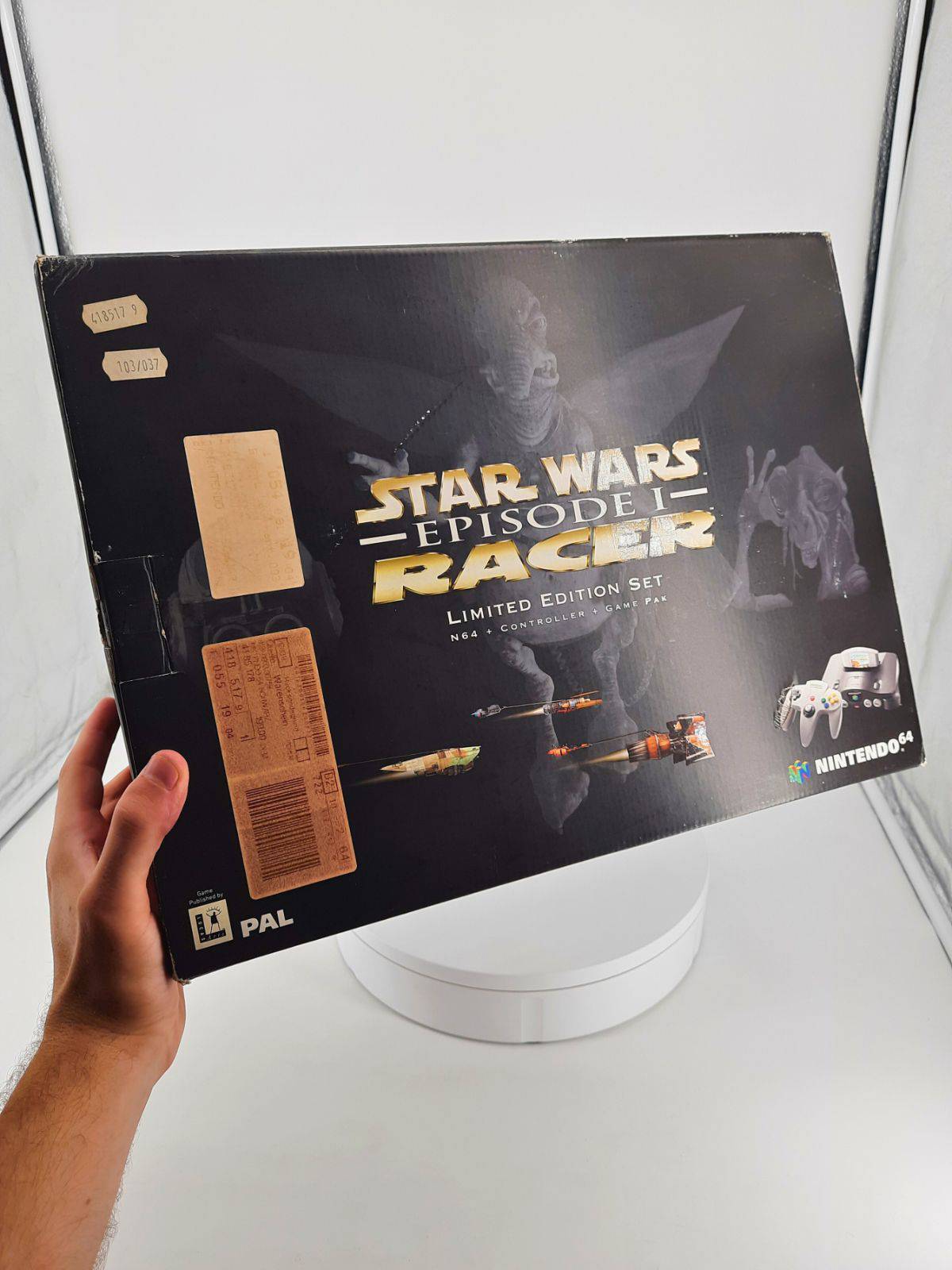 Nintendo 64 Star Wars Racer Episode 1 Special Edition OVP