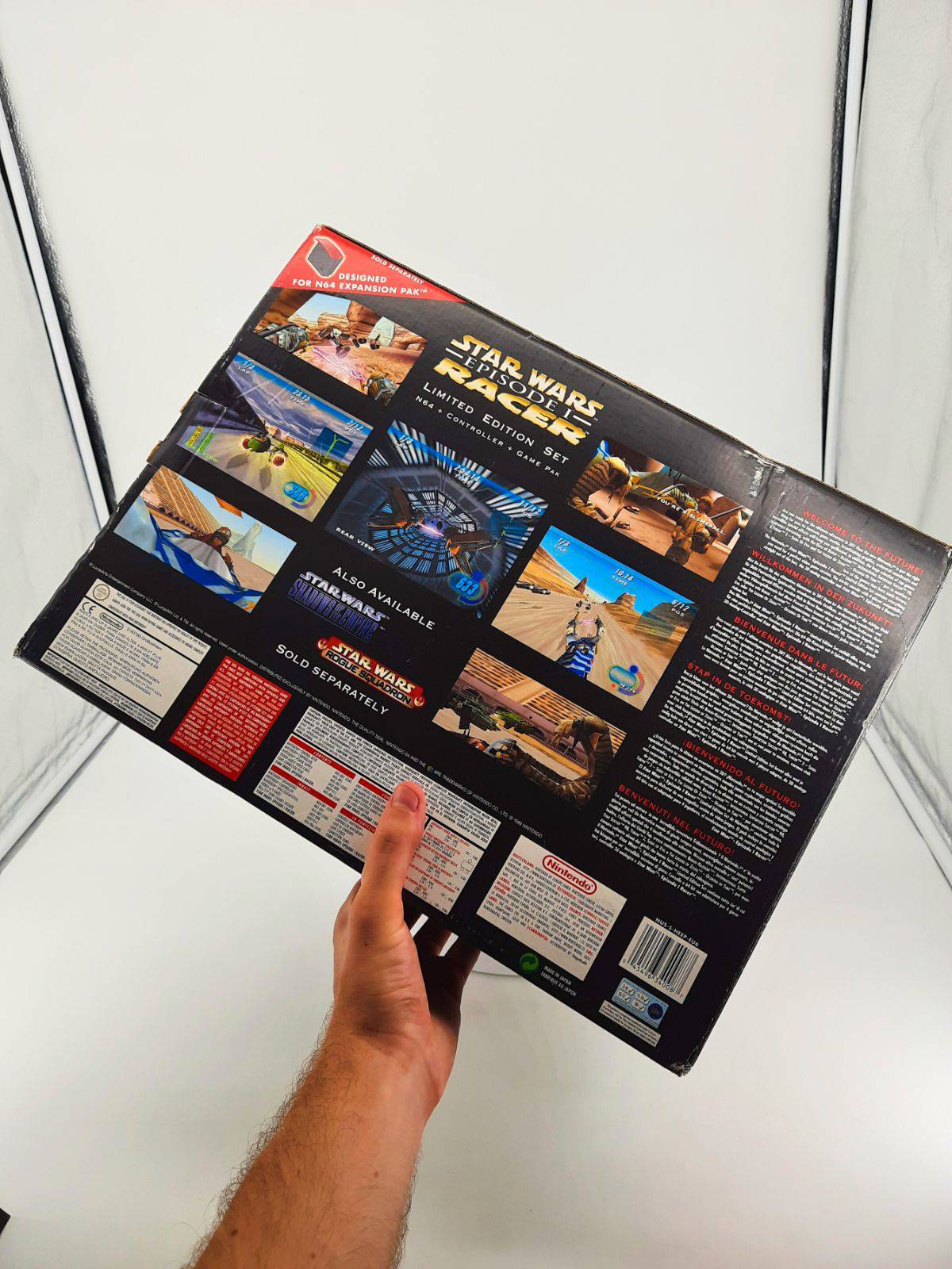 Nintendo 64 Star Wars Racer Episode 1 Special Edition OVP