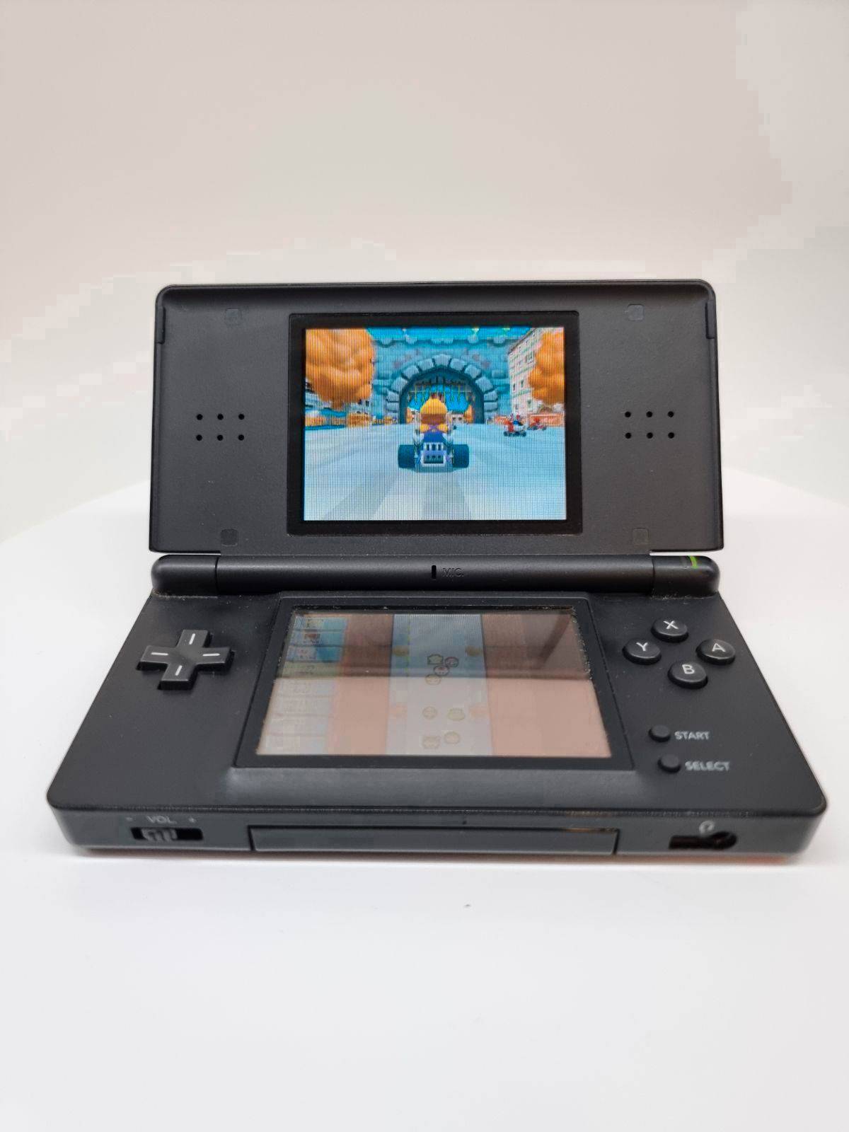 Nintendo DS Lite Konsole Schwarz + Mario Kart DS